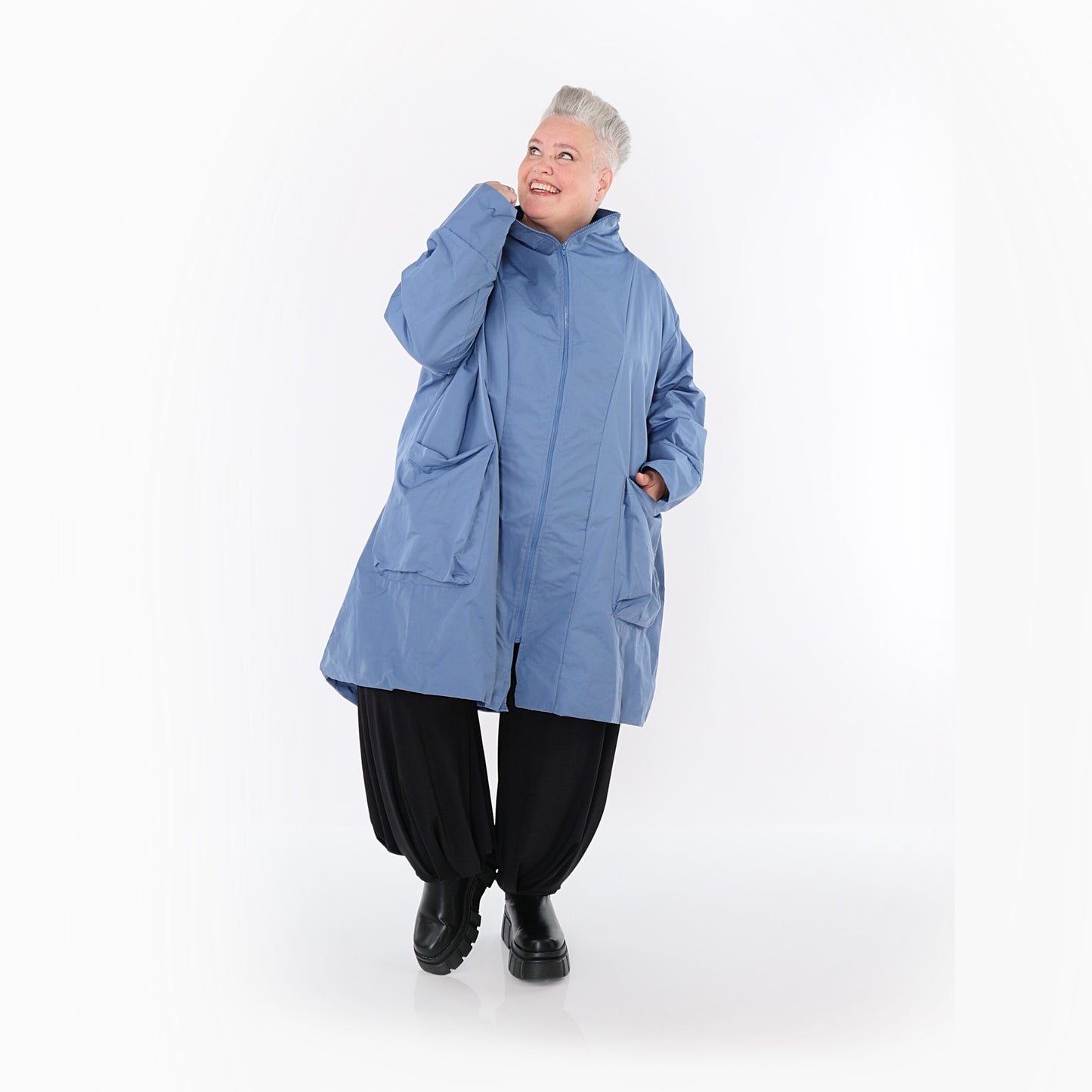 2276 "LoveEcho" Jacket - Azure Blue