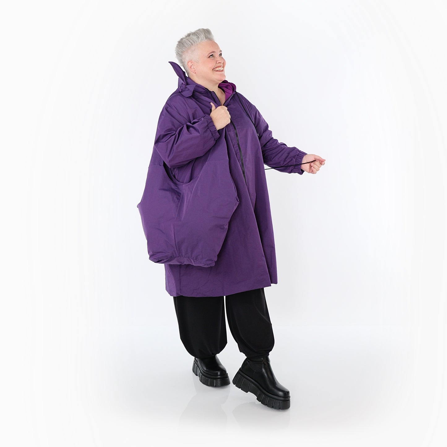 7102 "LoveEcho" Jacket - Violet