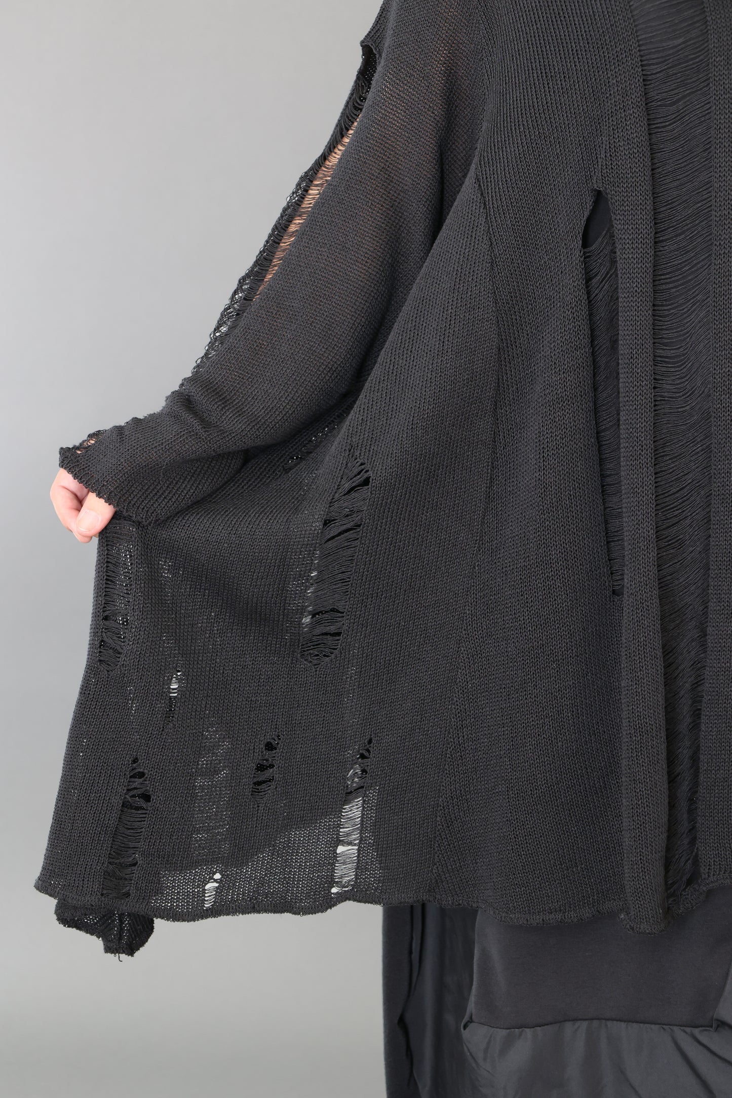 2530 "Bella" 100% Cotton - Distressed Tunic