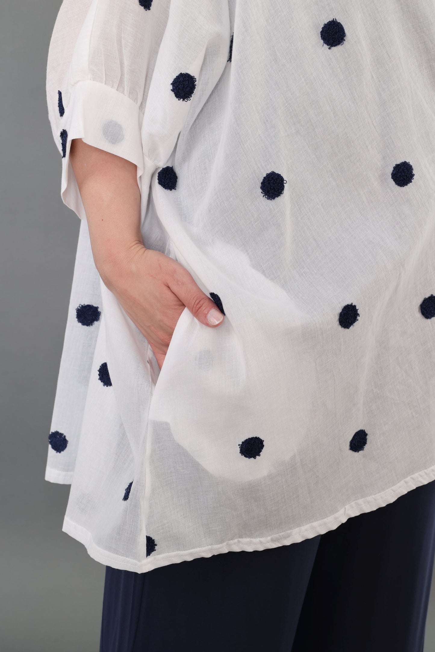 7116 "Marelia" Button-Up Jacket