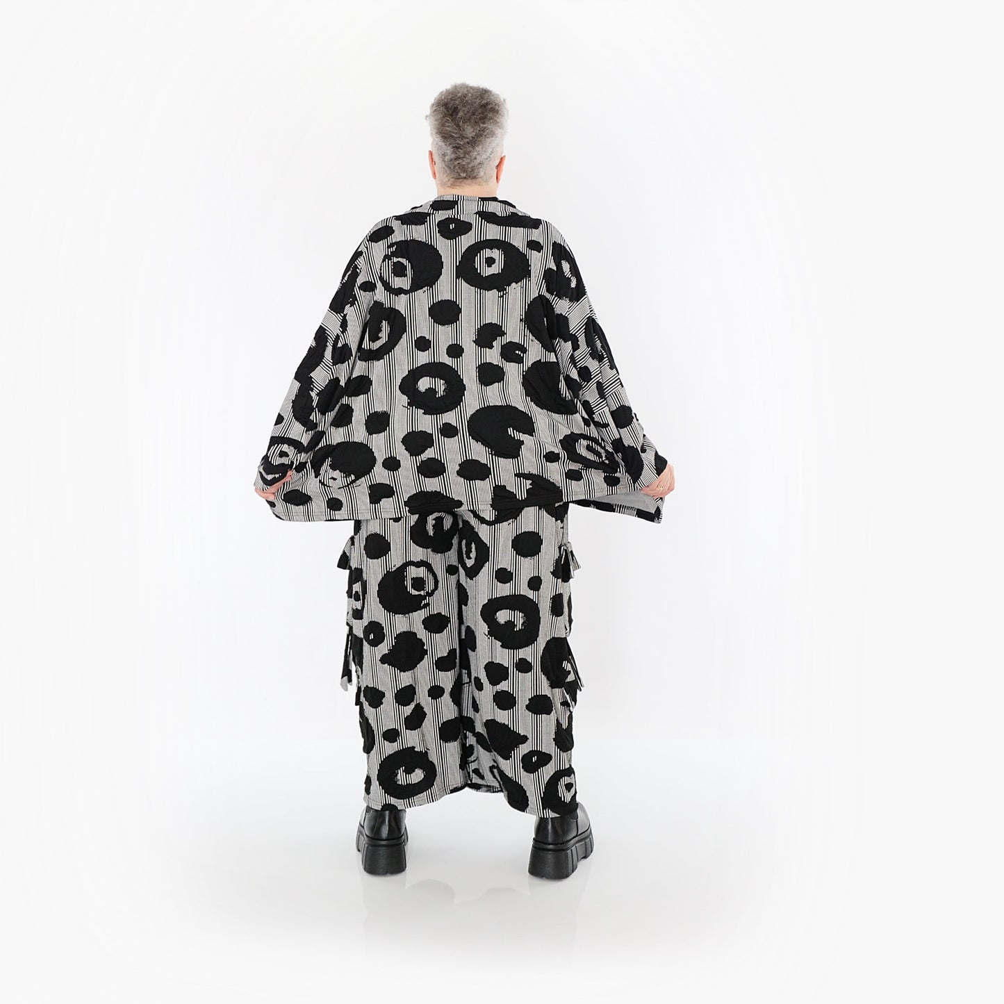 Akh 1013 7104 Jacket Black White 9