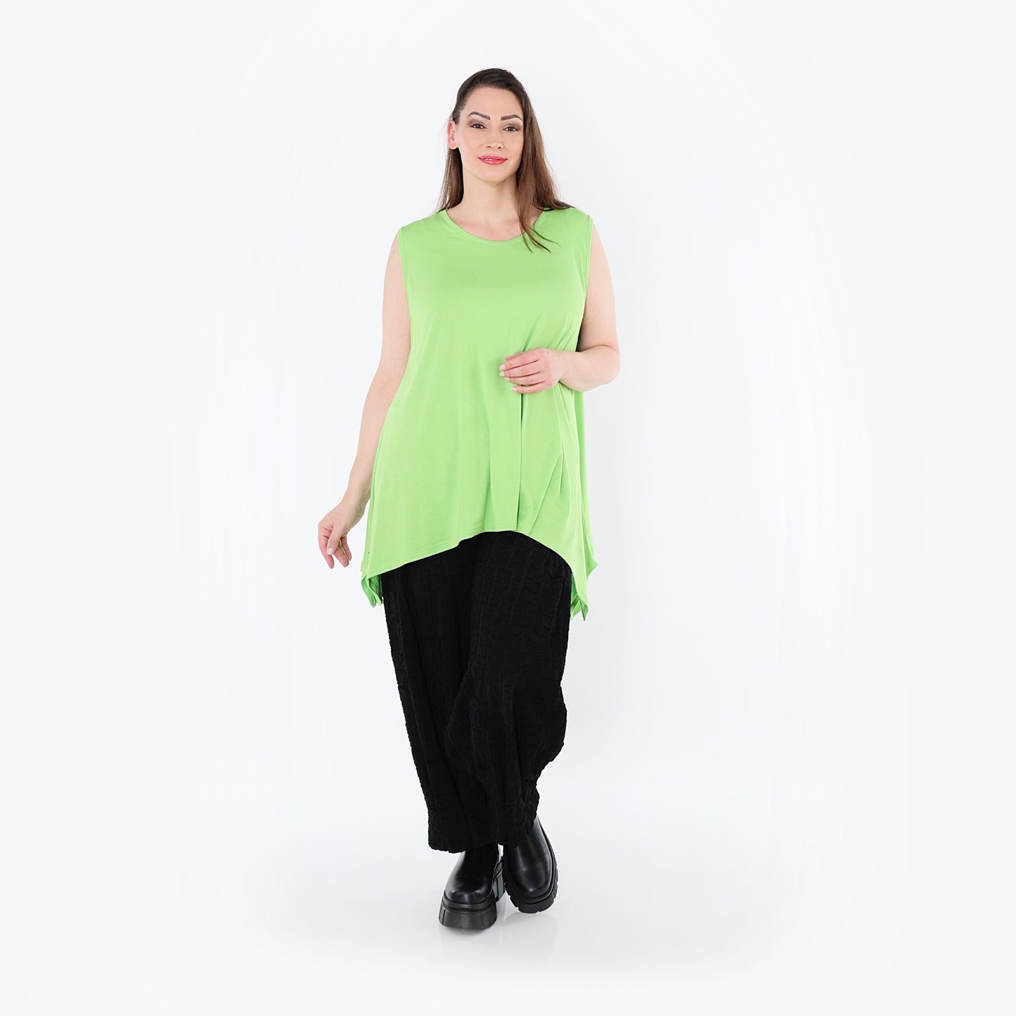 03071 "BasicLove" Top – Apple green