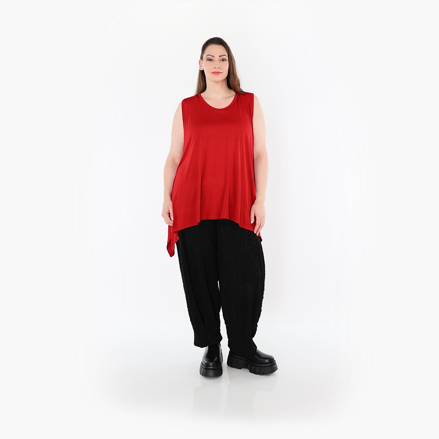 03071 "BasicLove" Top – Dark red
