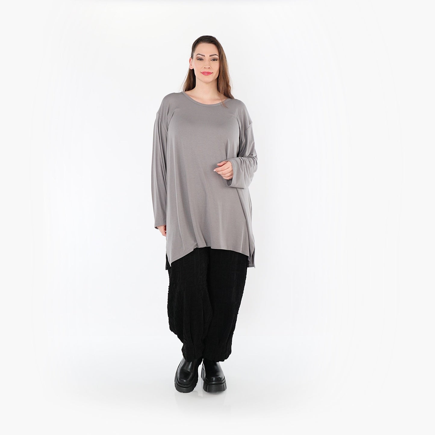 07054 "BasicLove" Shirt – Grey
