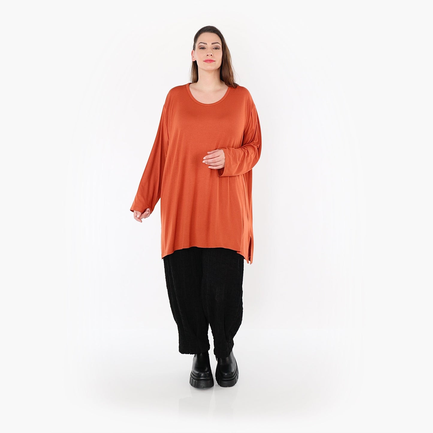 07054 "BasicLove" Shirt – Rust