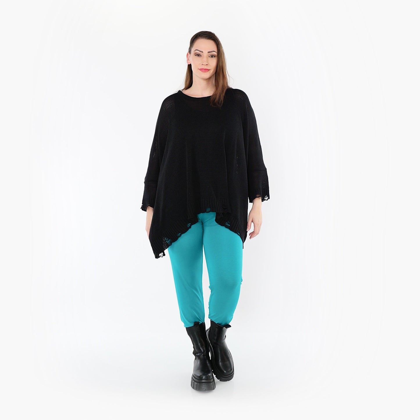 0P100 "BasicLove" Leggings – Aqua