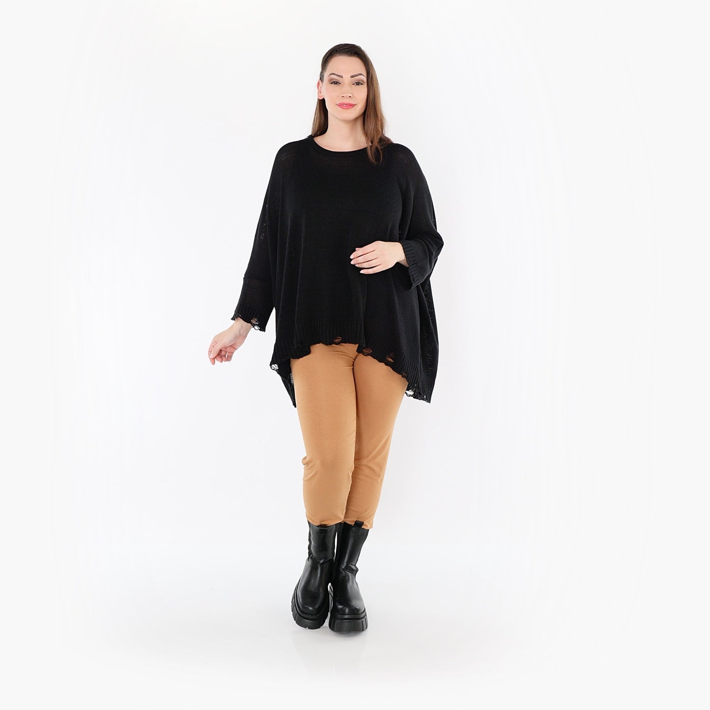 0P100 "BasicLove" Leggings – Cognac