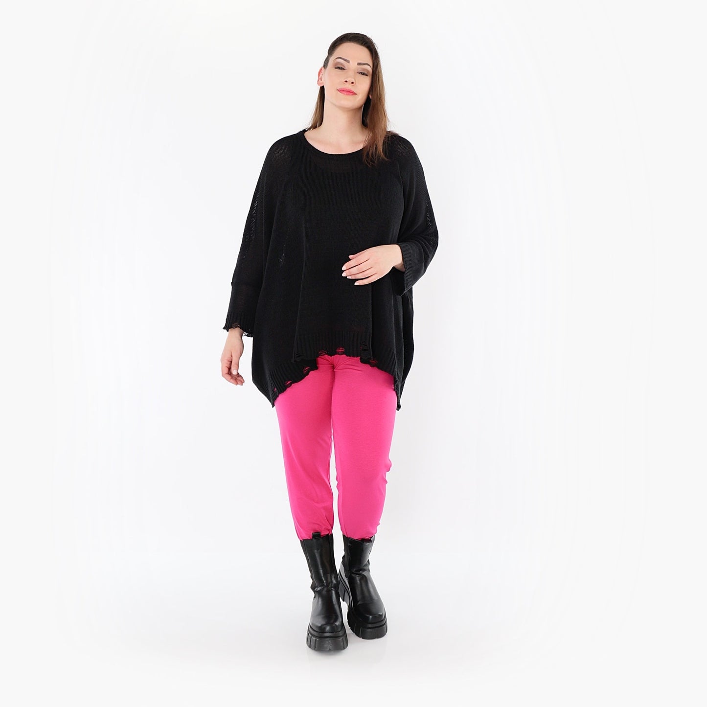0P100 "BasicLove" Leggings – Fuchsia