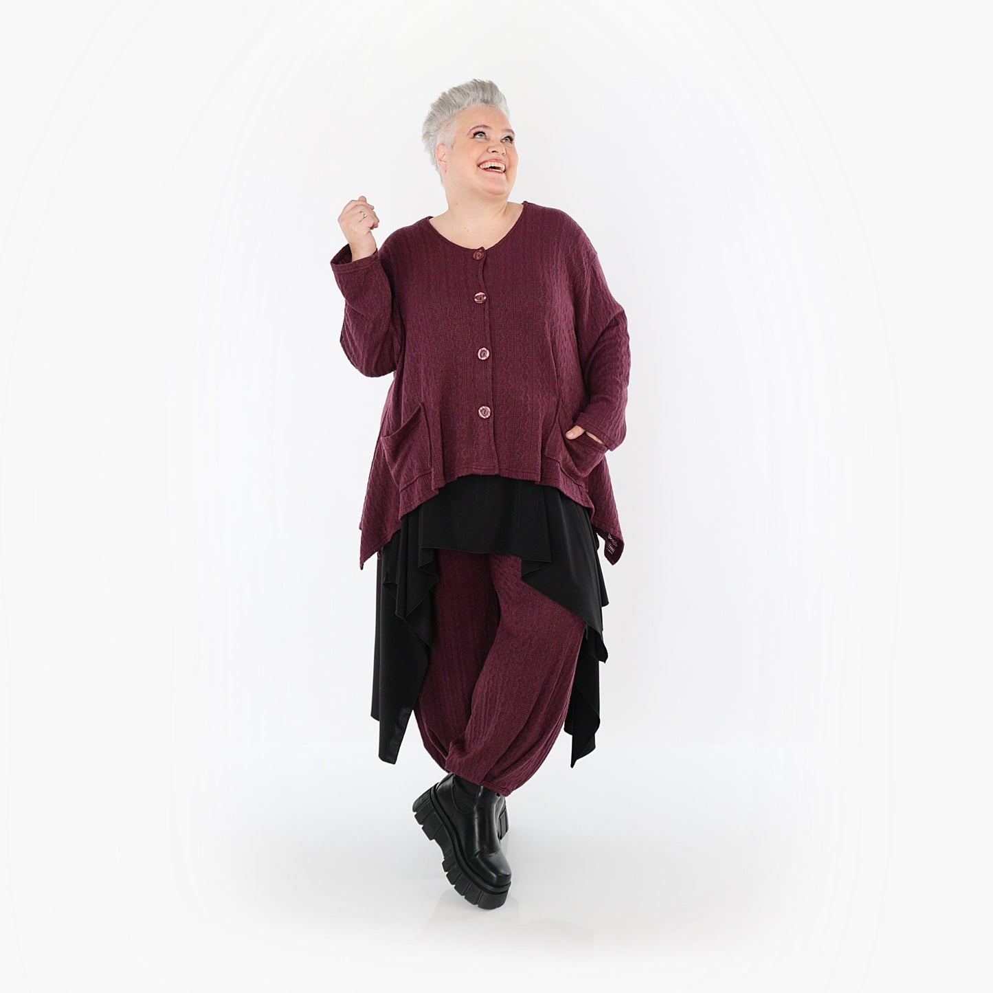 Akh 1532 00118 Jacket Burgundy 8