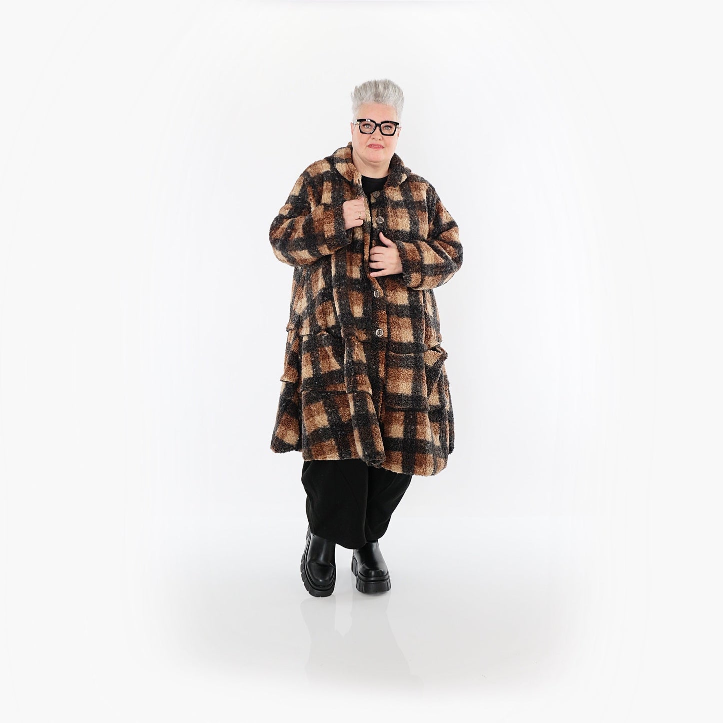 Akh 1535 02225 Jacket Cognac Beige Grey 9