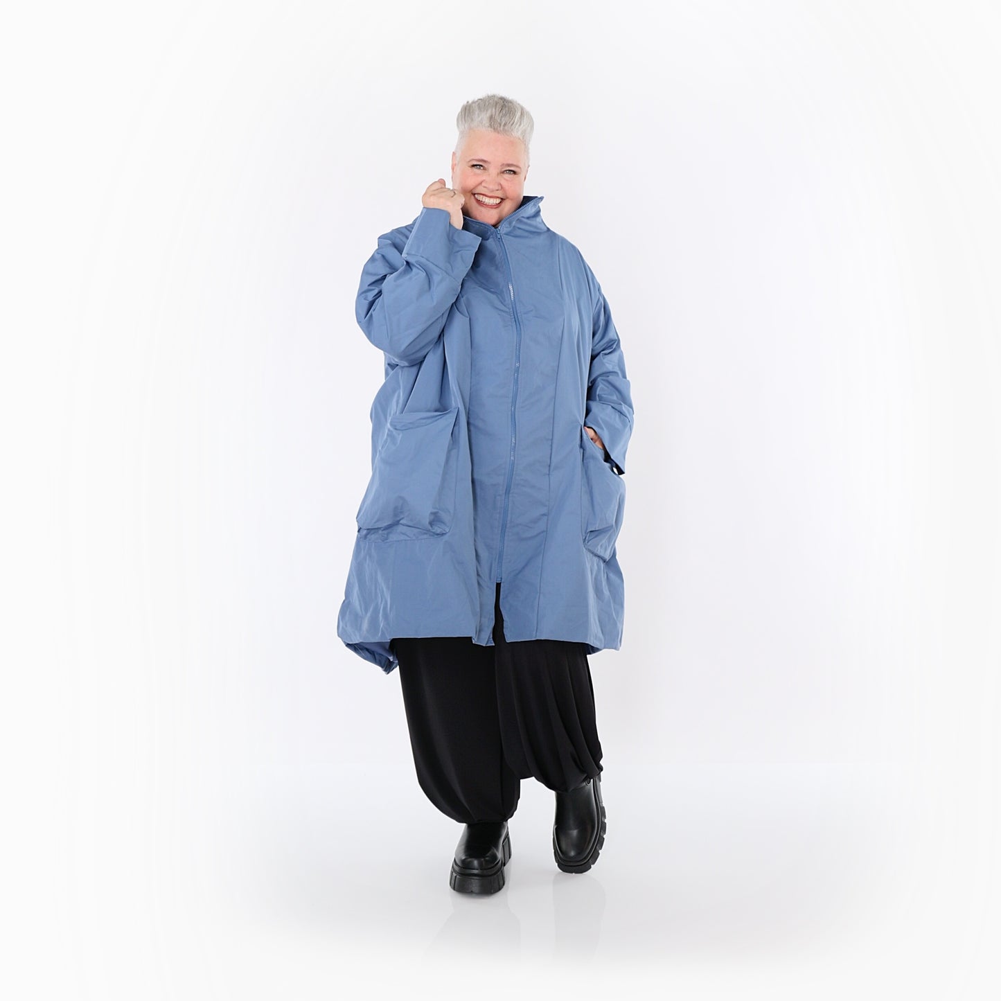 2276 "LoveEcho" Jacket - Azure Blue