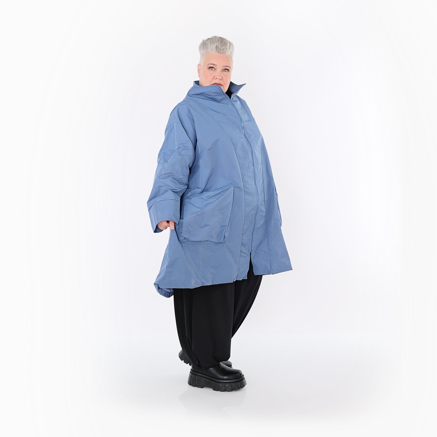 2276 "LoveEcho" Jacket - Azure Blue