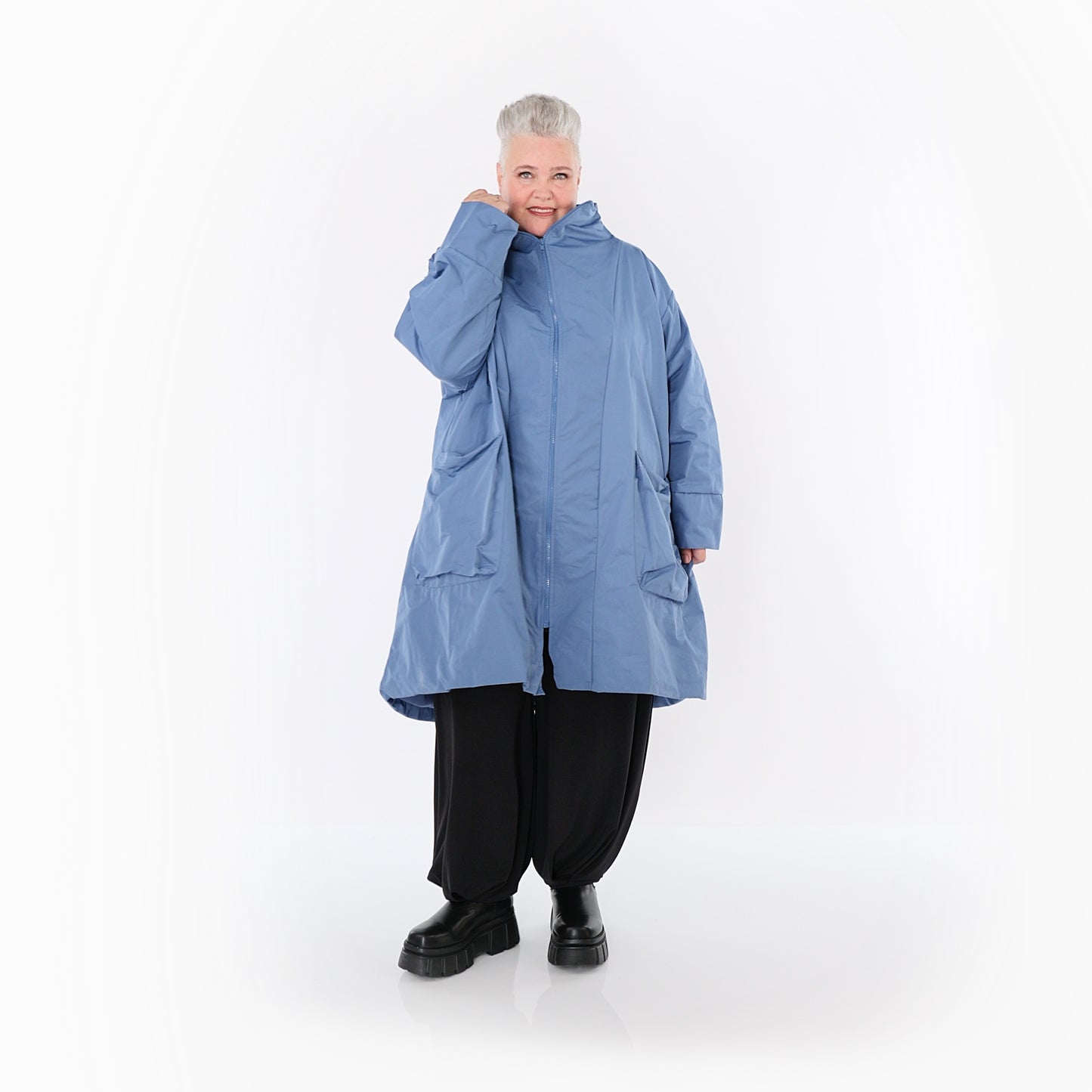 2276 "LoveEcho" Jacket - Azure Blue