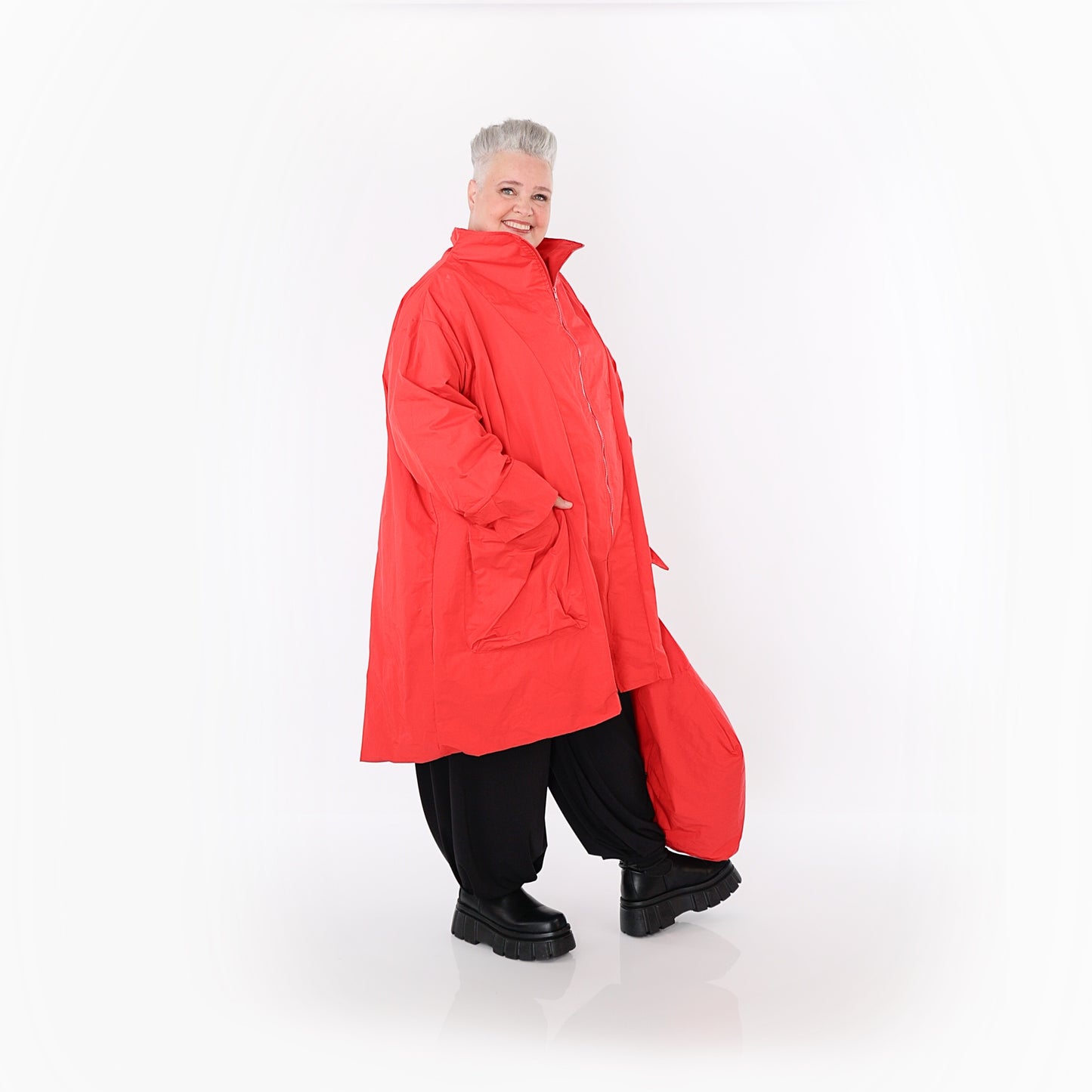 2276 "LoveEcho" Jacket - Red