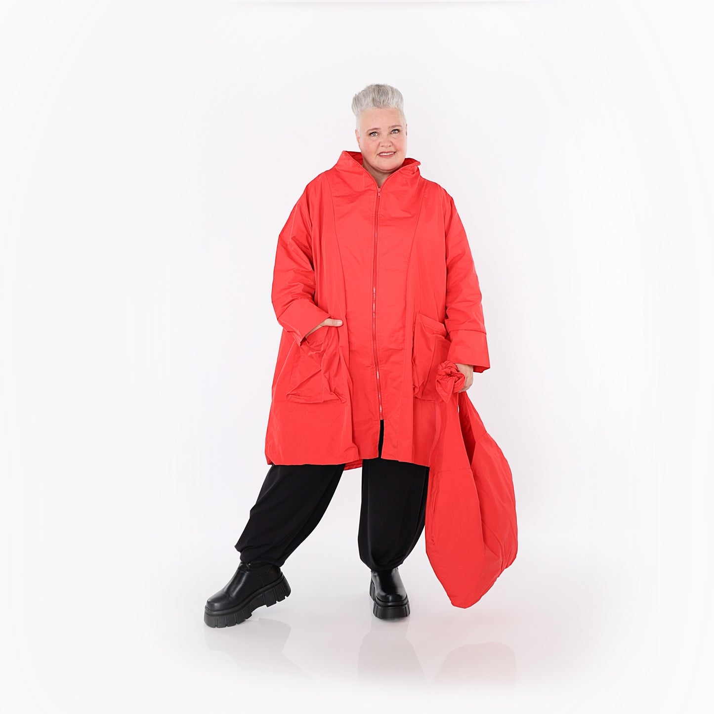 2276 "LoveEcho" Jacket - Red