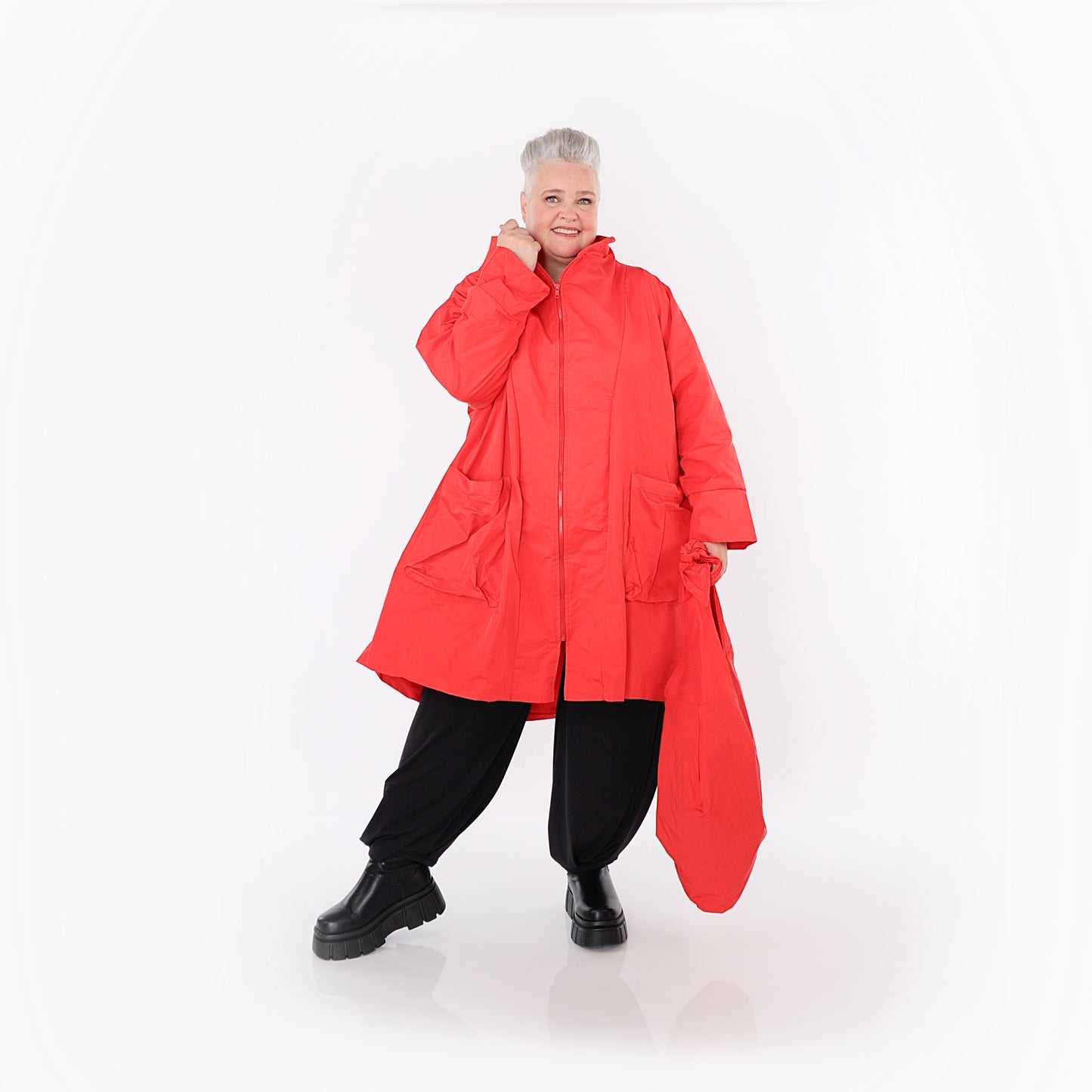 2276 "LoveEcho" Jacket - Red