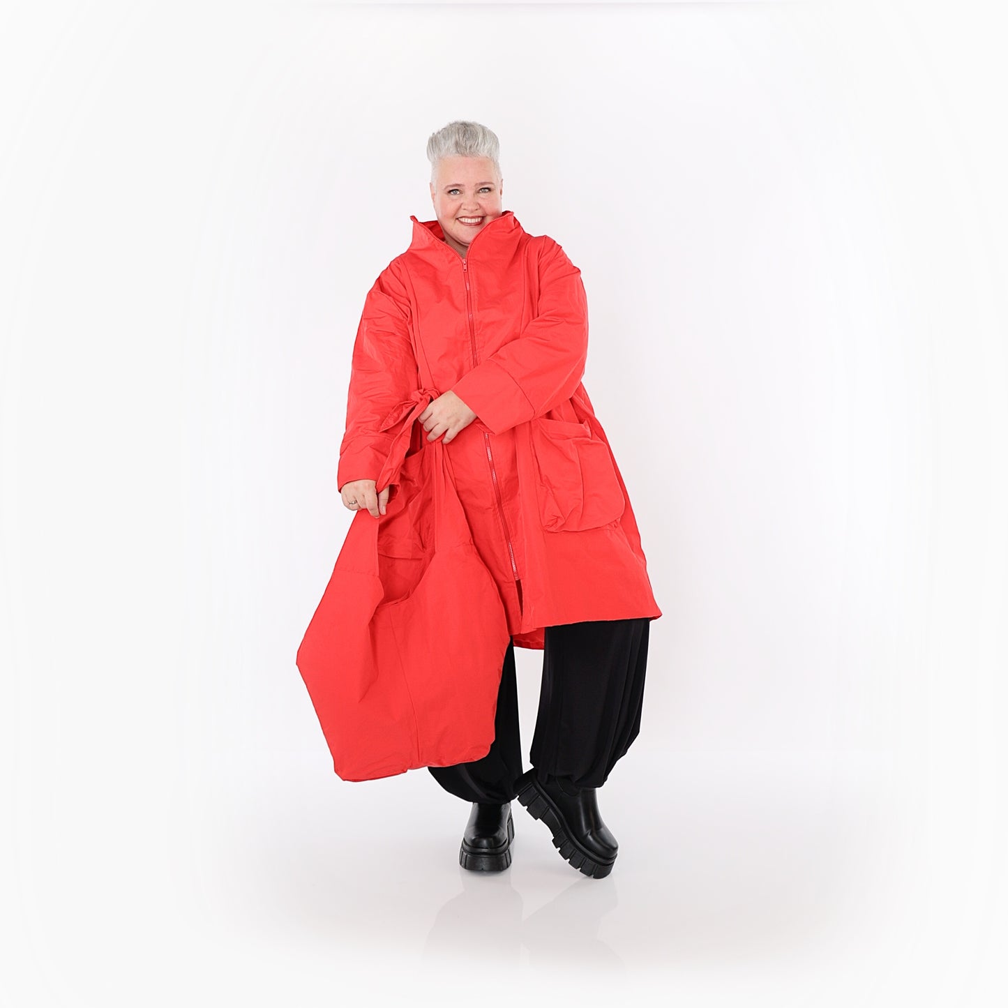 2276 "LoveEcho" Jacket - Red