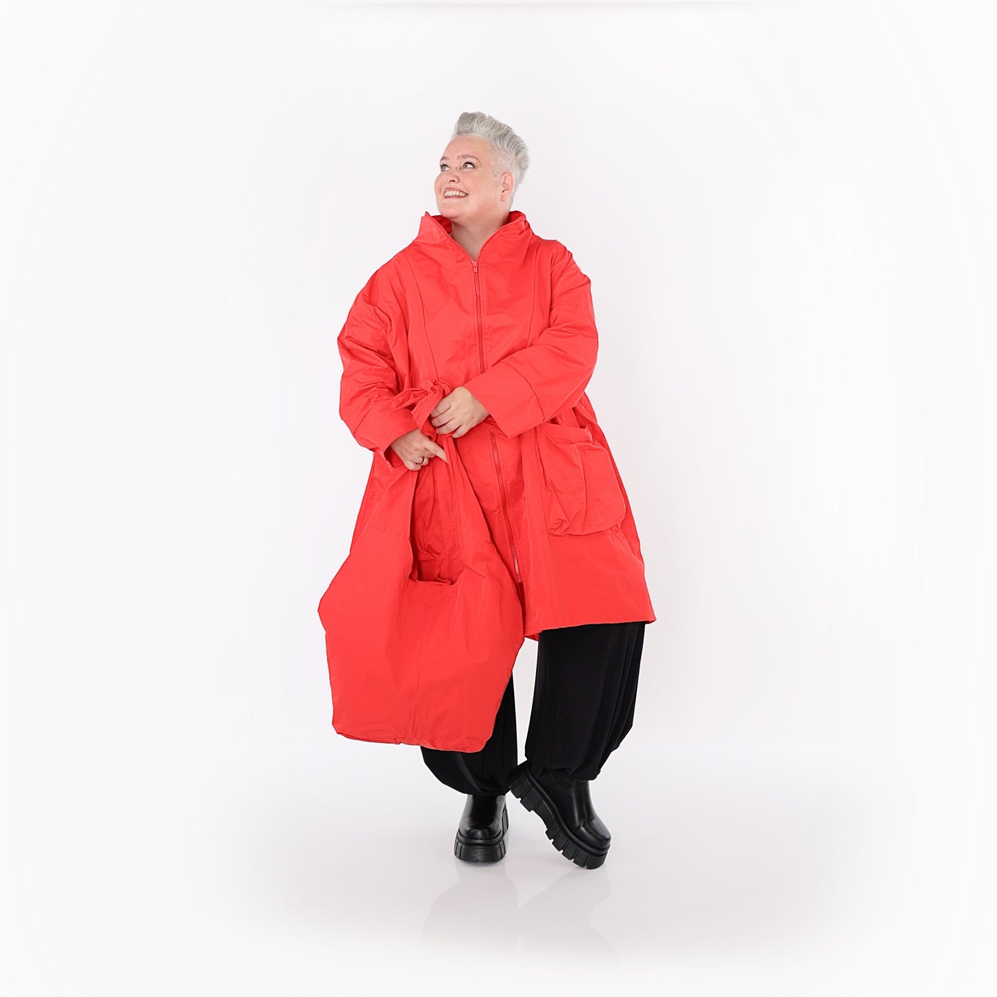 2276 "LoveEcho" Jacket - Red