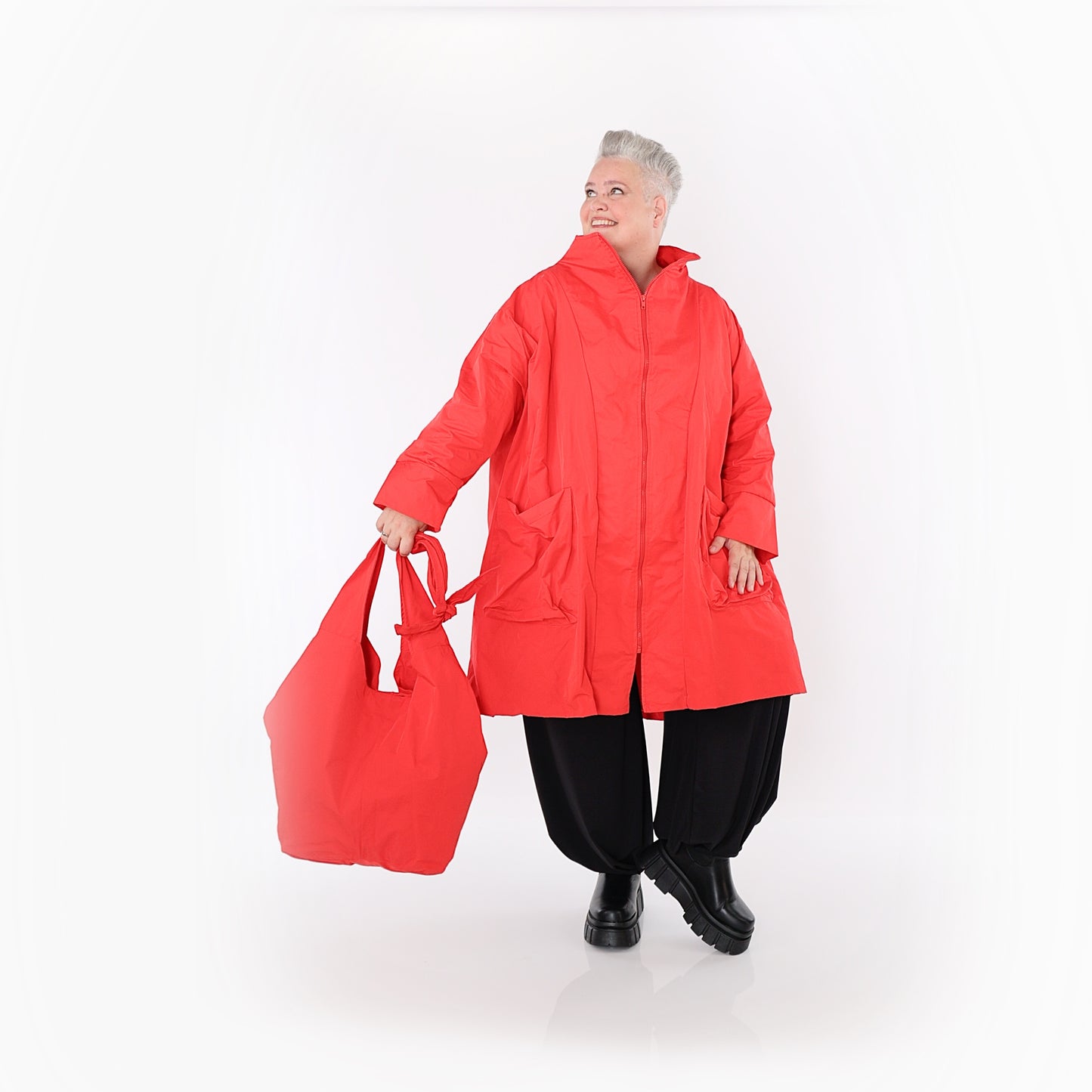 2276 "LoveEcho" Jacket - Red