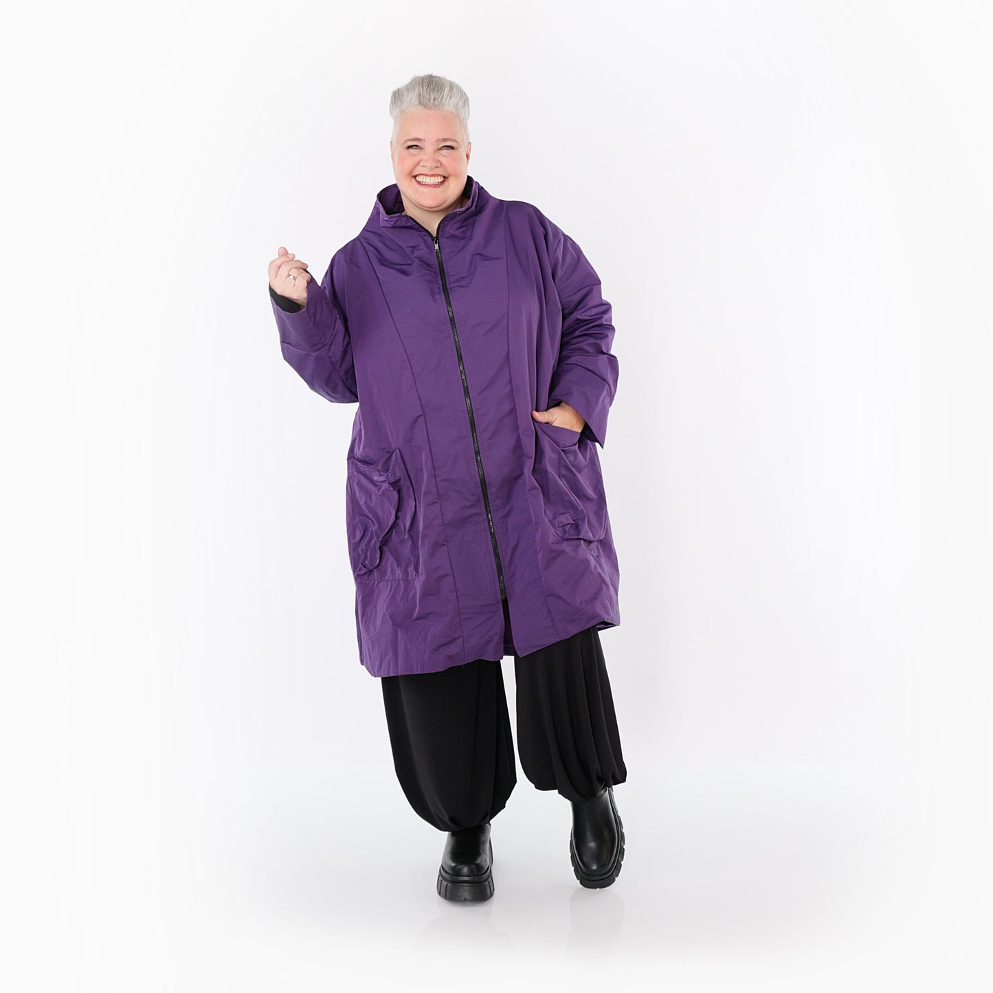 2276 "LoveEcho" Jacket - Violet