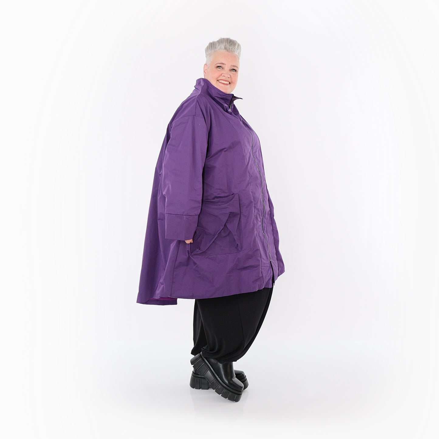 2276 "LoveEcho" Jacket - Violet