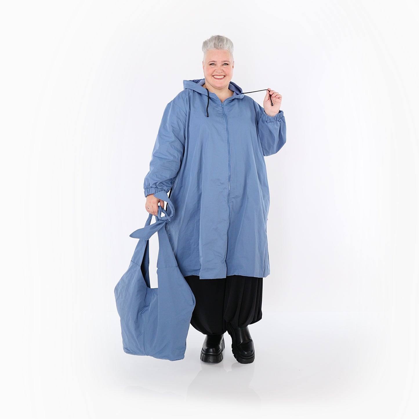 7102 "LoveEcho" Jacket - Azure Blue