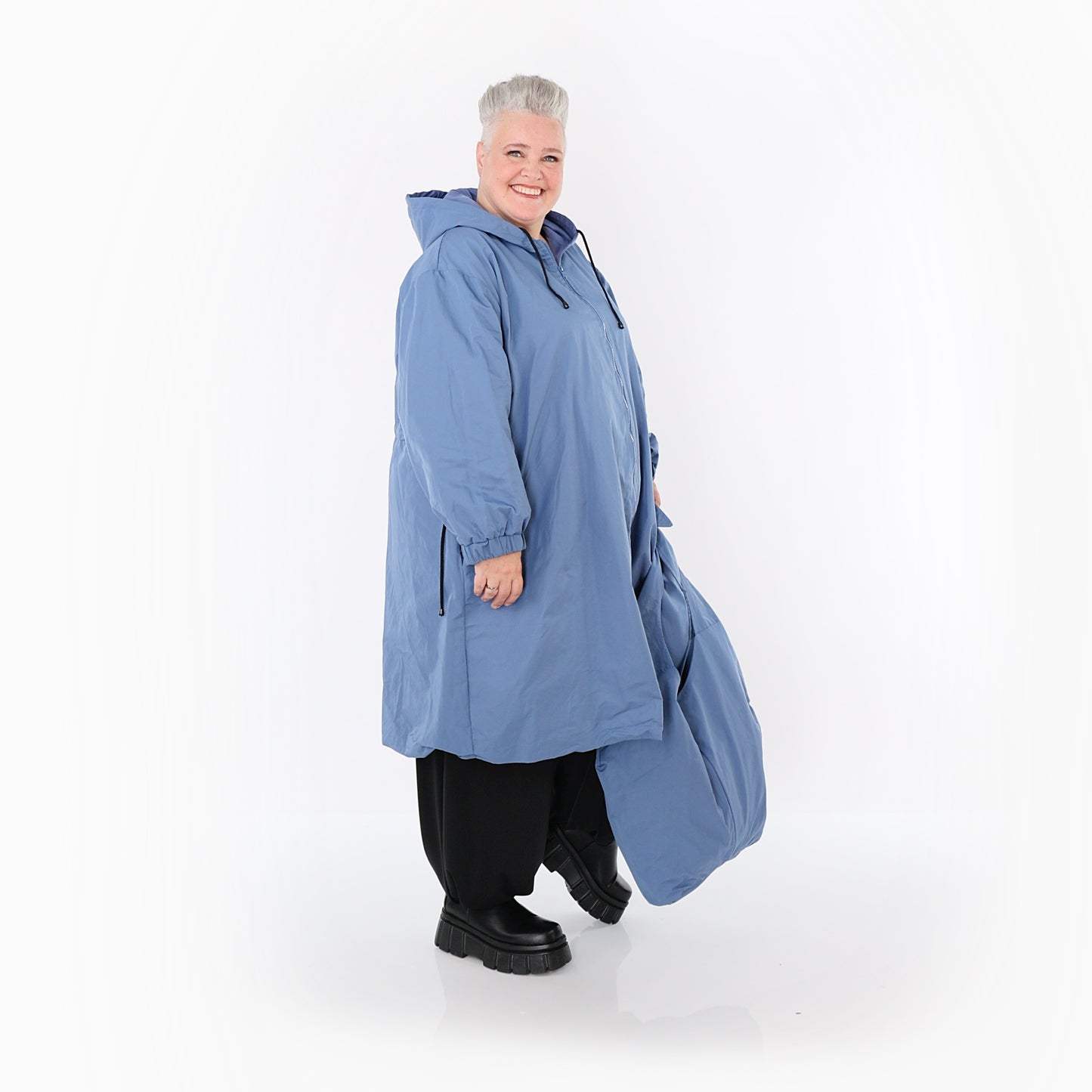 7102 "LoveEcho" Jacket - Azure Blue