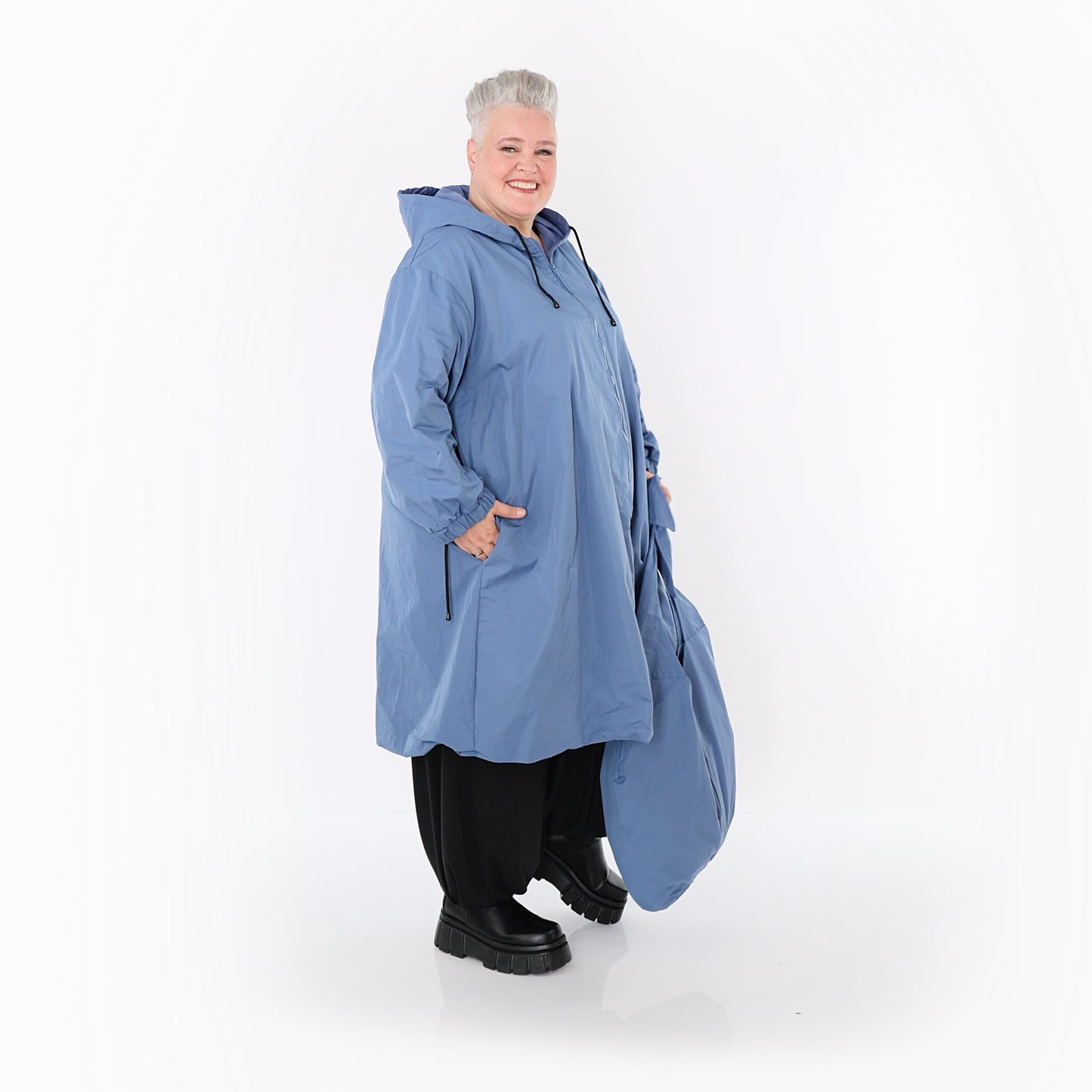 7102 "LoveEcho" Jacket - Azure Blue