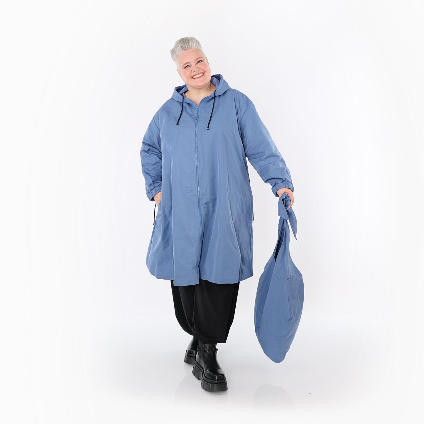 7102 "LoveEcho" Jacket - Azure Blue