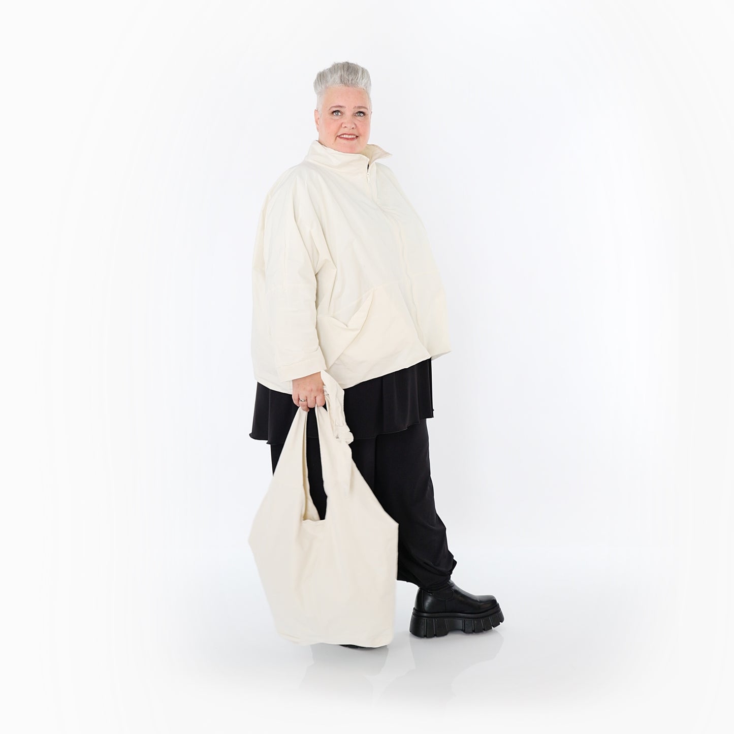 7104 "LoveEcho" Jacket - Off White