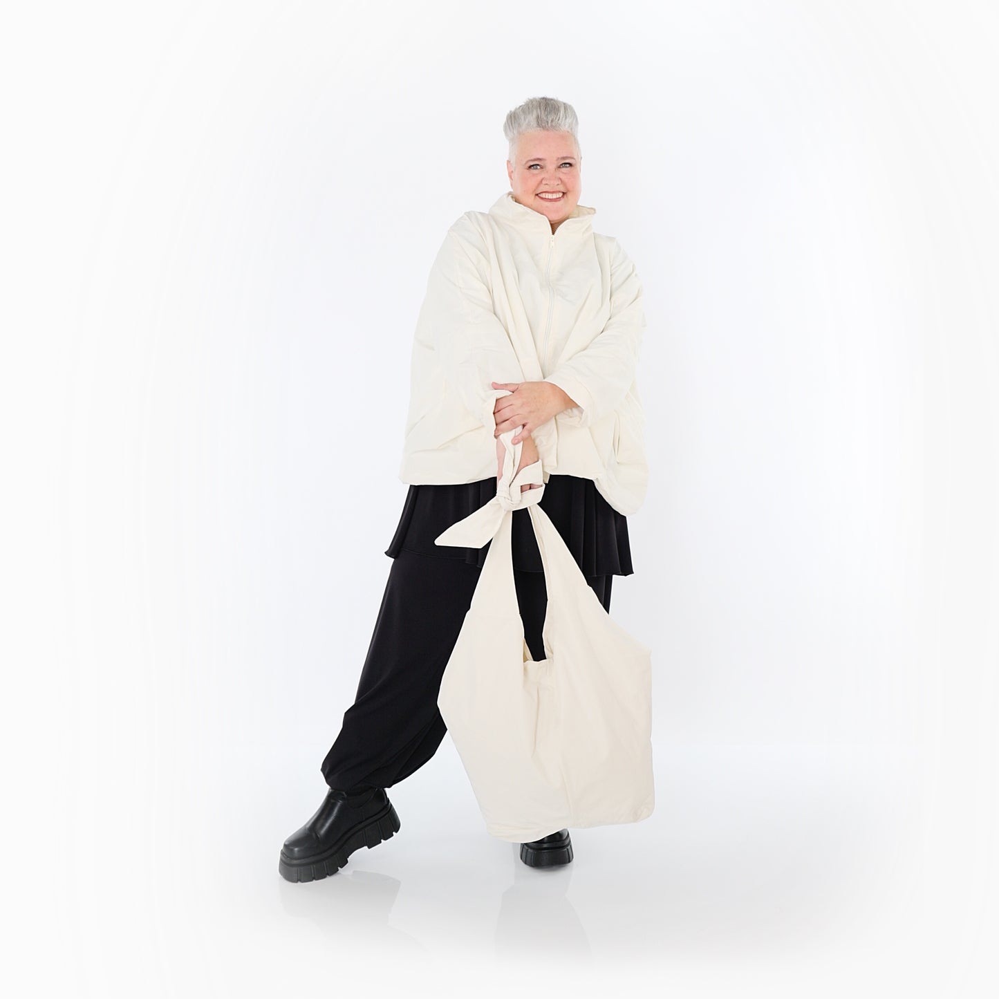 7104 "LoveEcho" Jacket - Off White