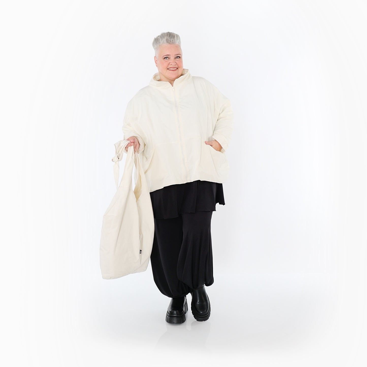 7104 "LoveEcho" Jacket - Off White