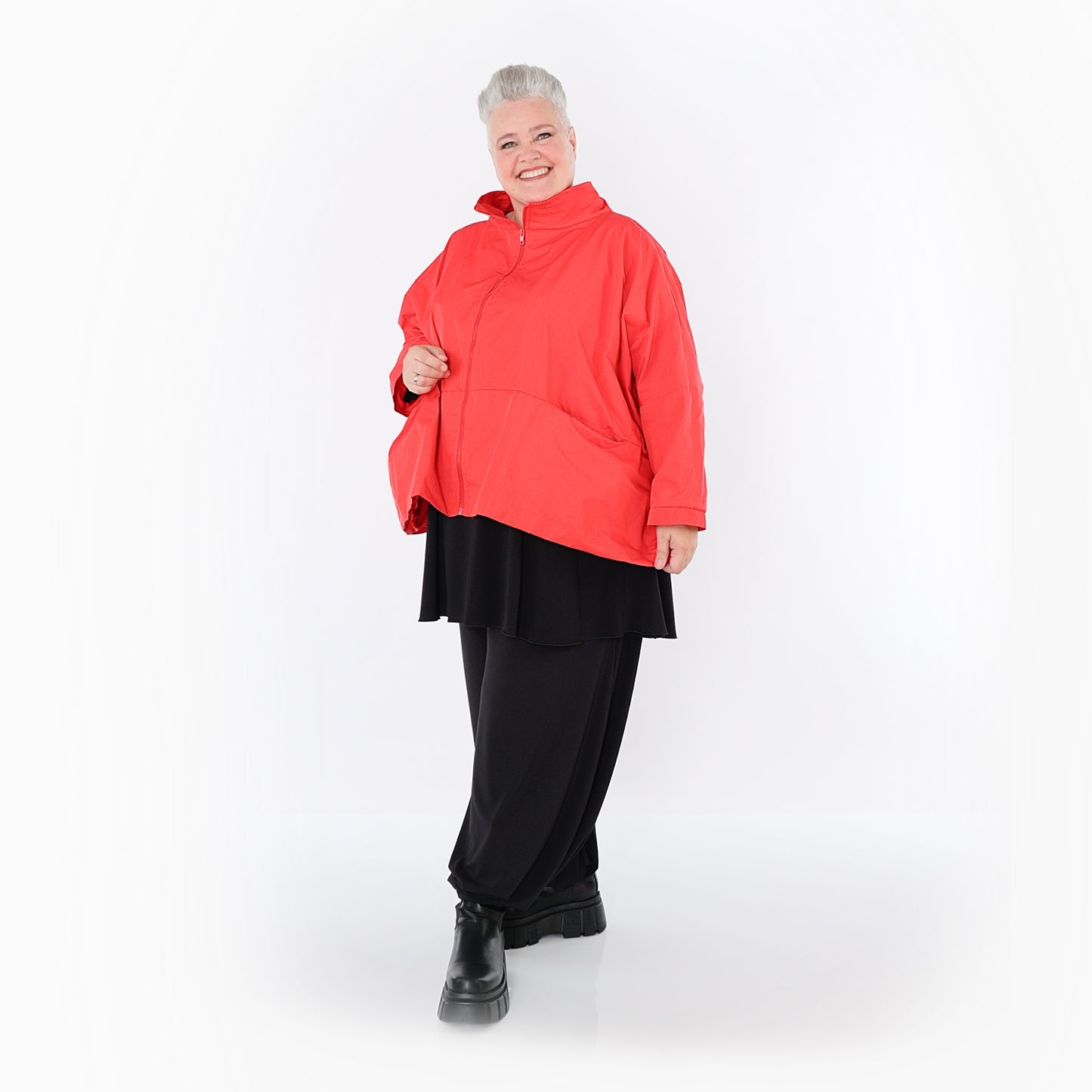 7104 "LoveEcho" Jacket - Red