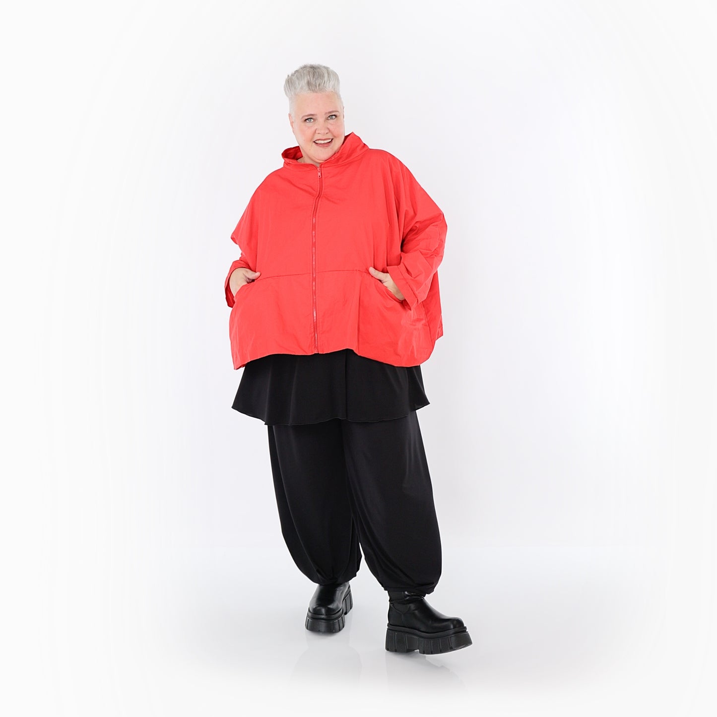 7104 "LoveEcho" Jacket - Red