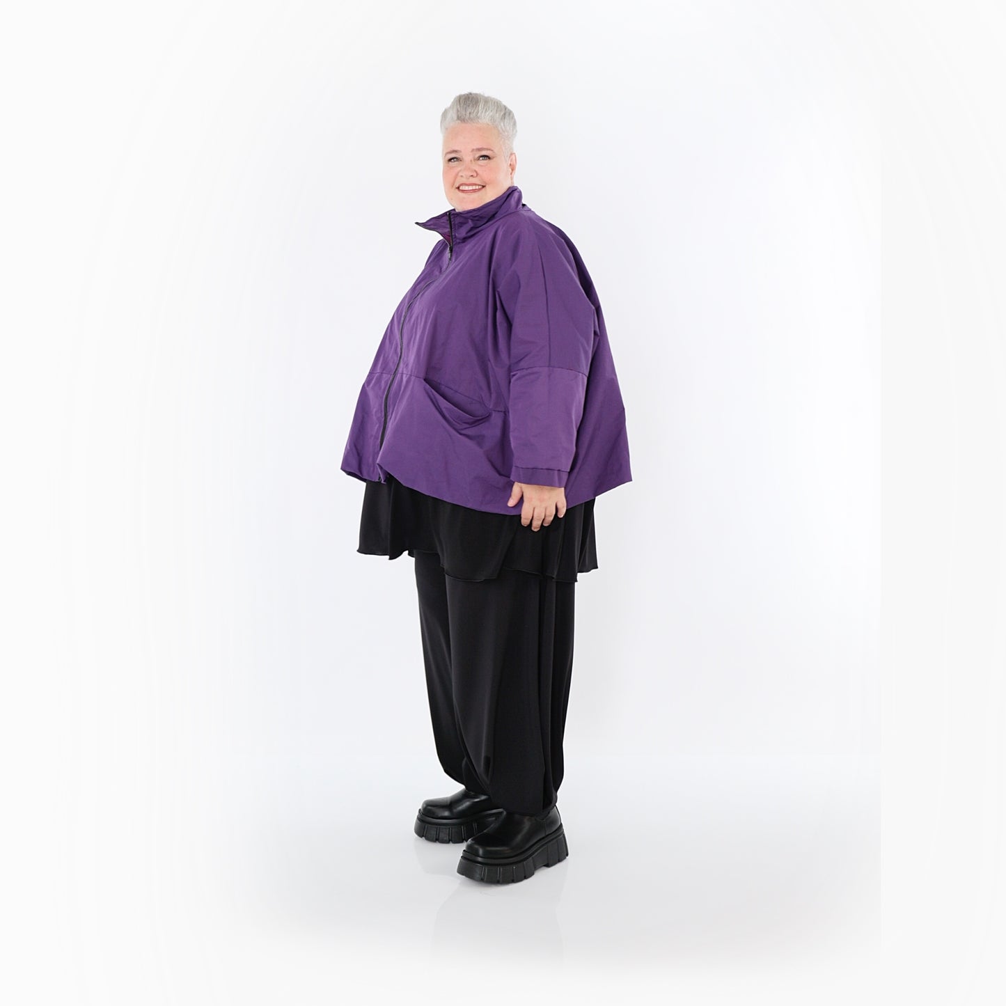 7104 "LoveEcho" Jacket - Violet