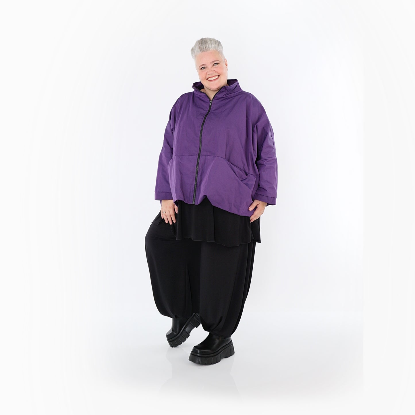 7104 "LoveEcho" Jacket - Violet