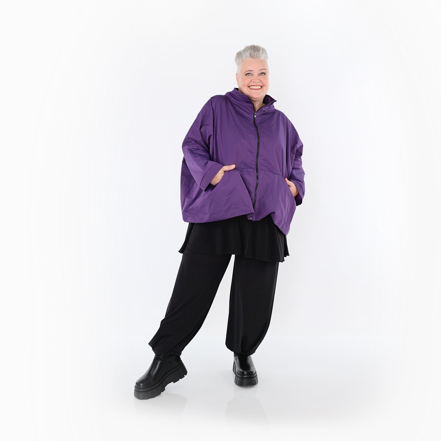 7104 "LoveEcho" Jacket - Violet