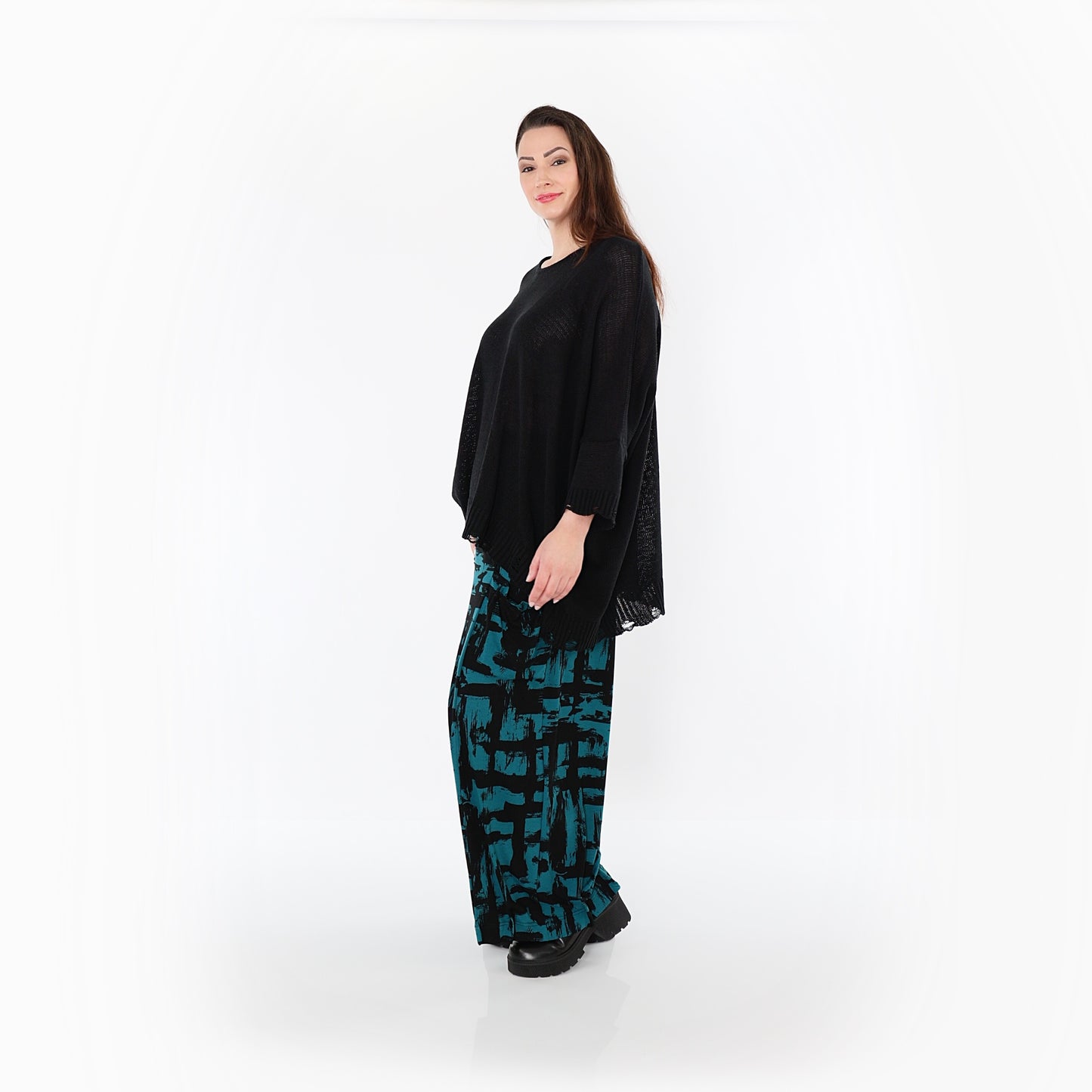 07007 "Nadine" Trousers – Petrol
