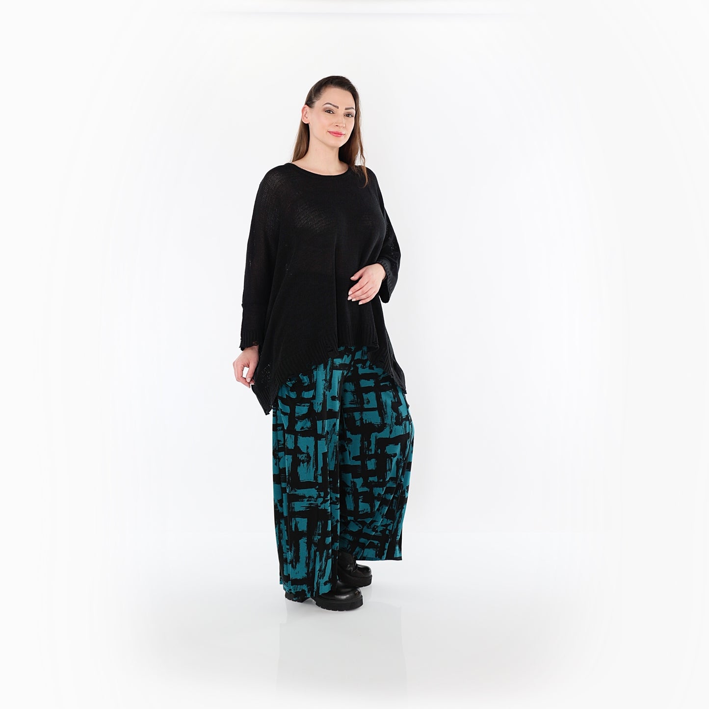 07007 "Nadine" Trousers – Petrol