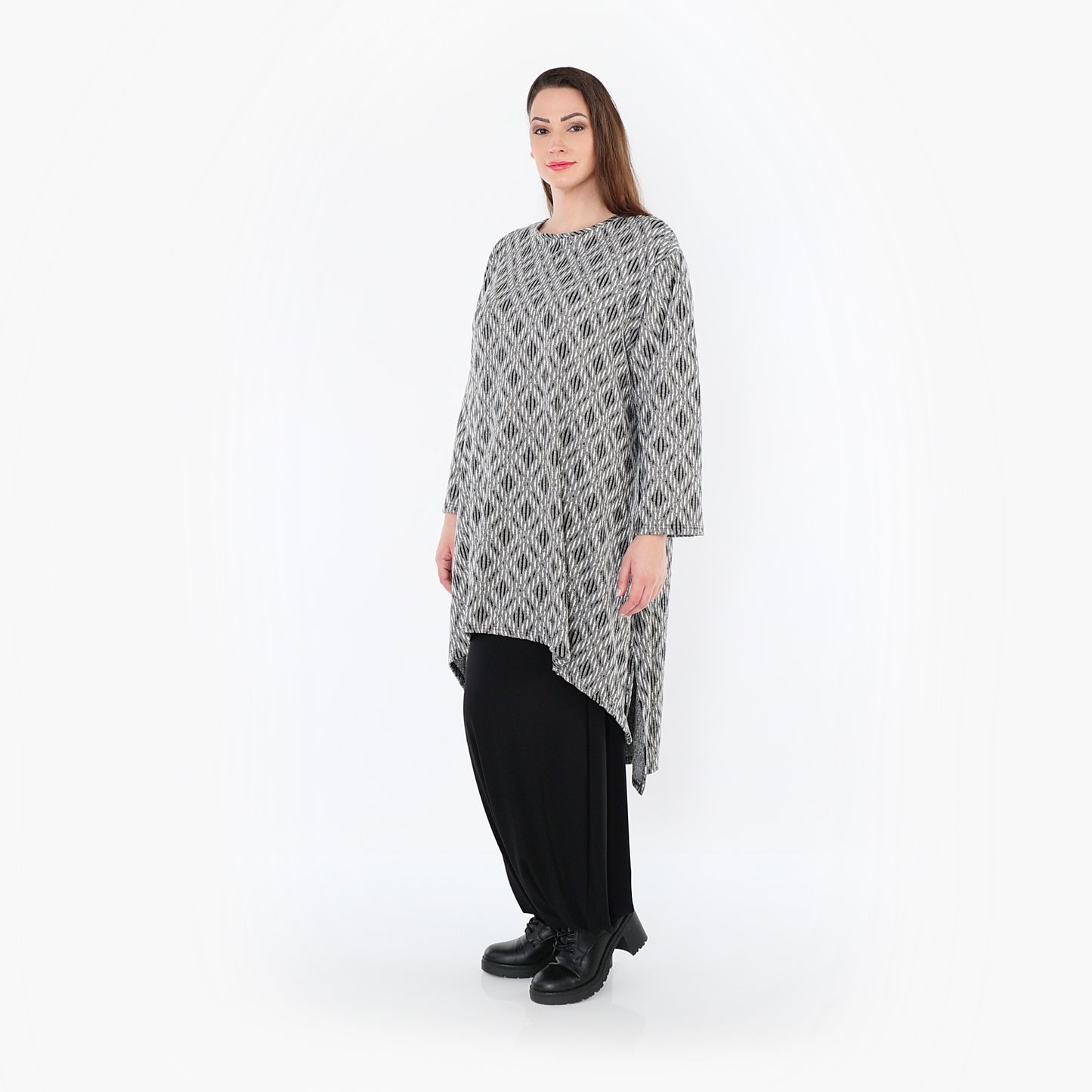 04656 "Damira" Shirt – Light grey