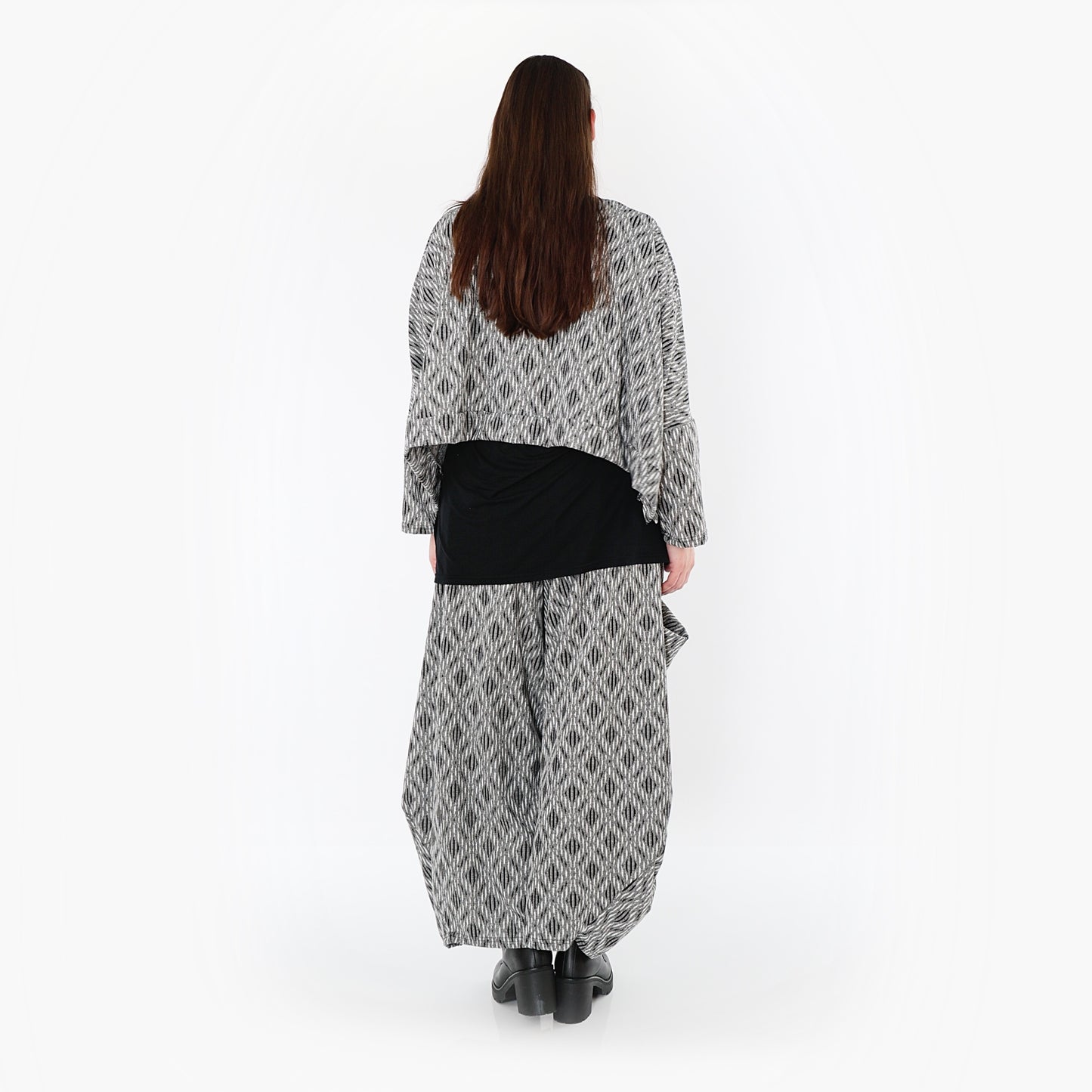 07011 "Damira" Top – Light grey