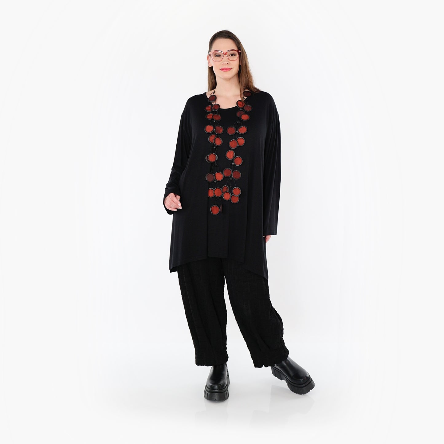 07054 "BasicLove" Tunic – Black