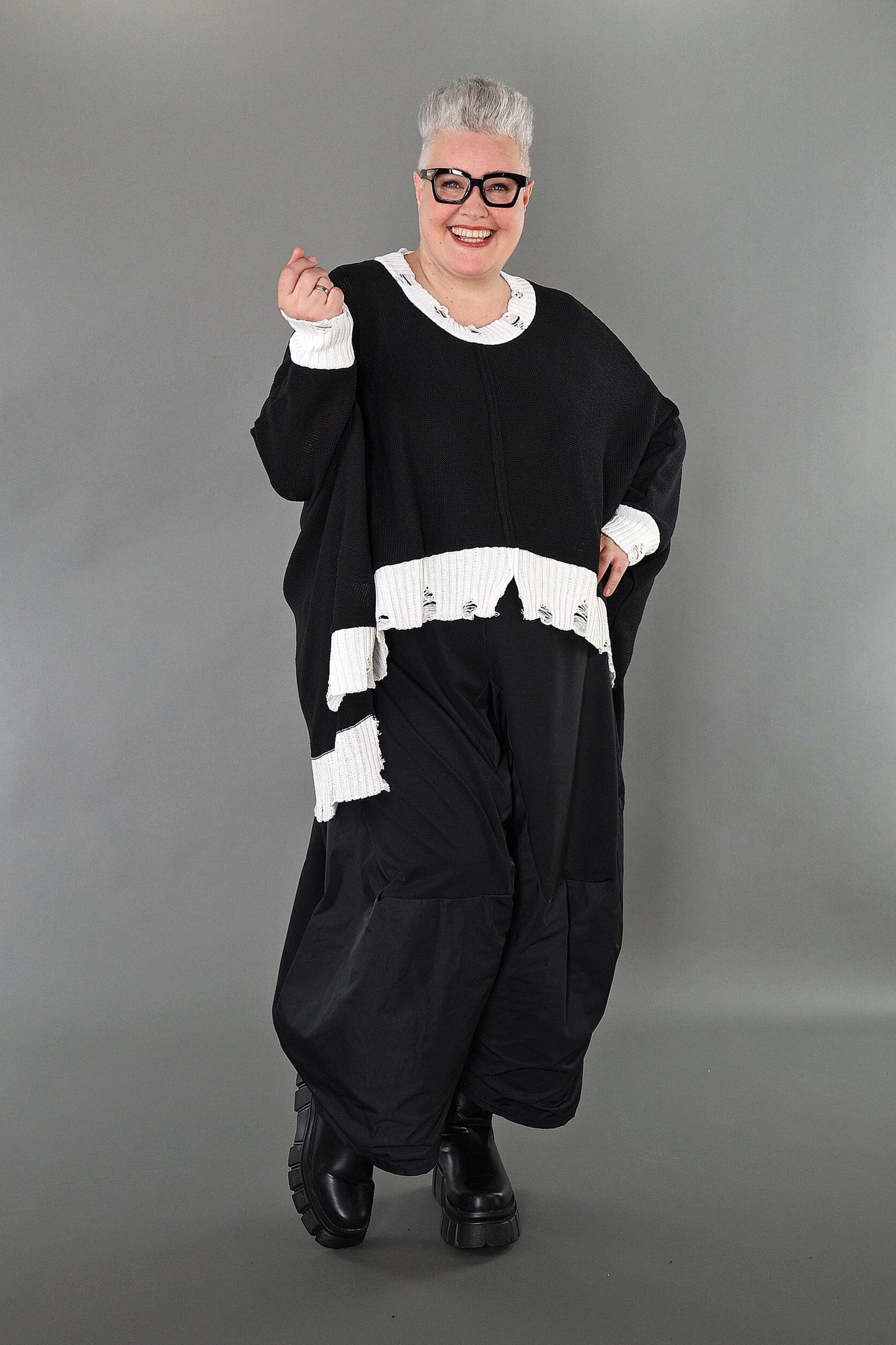 2518 "Nuvella" 110% Cotton Knitted Jumper