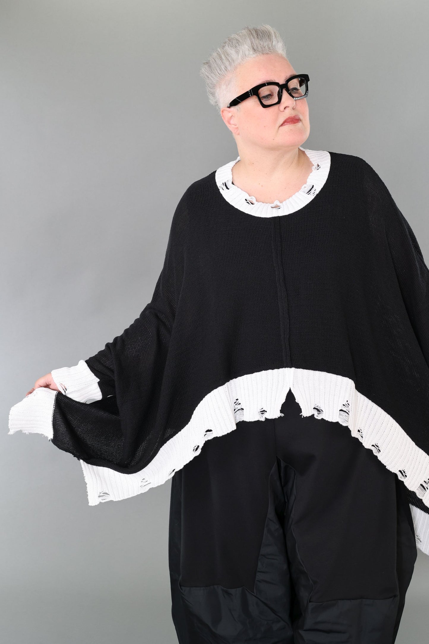 2518 "Nuvella" 110% Cotton Knitted Jumper