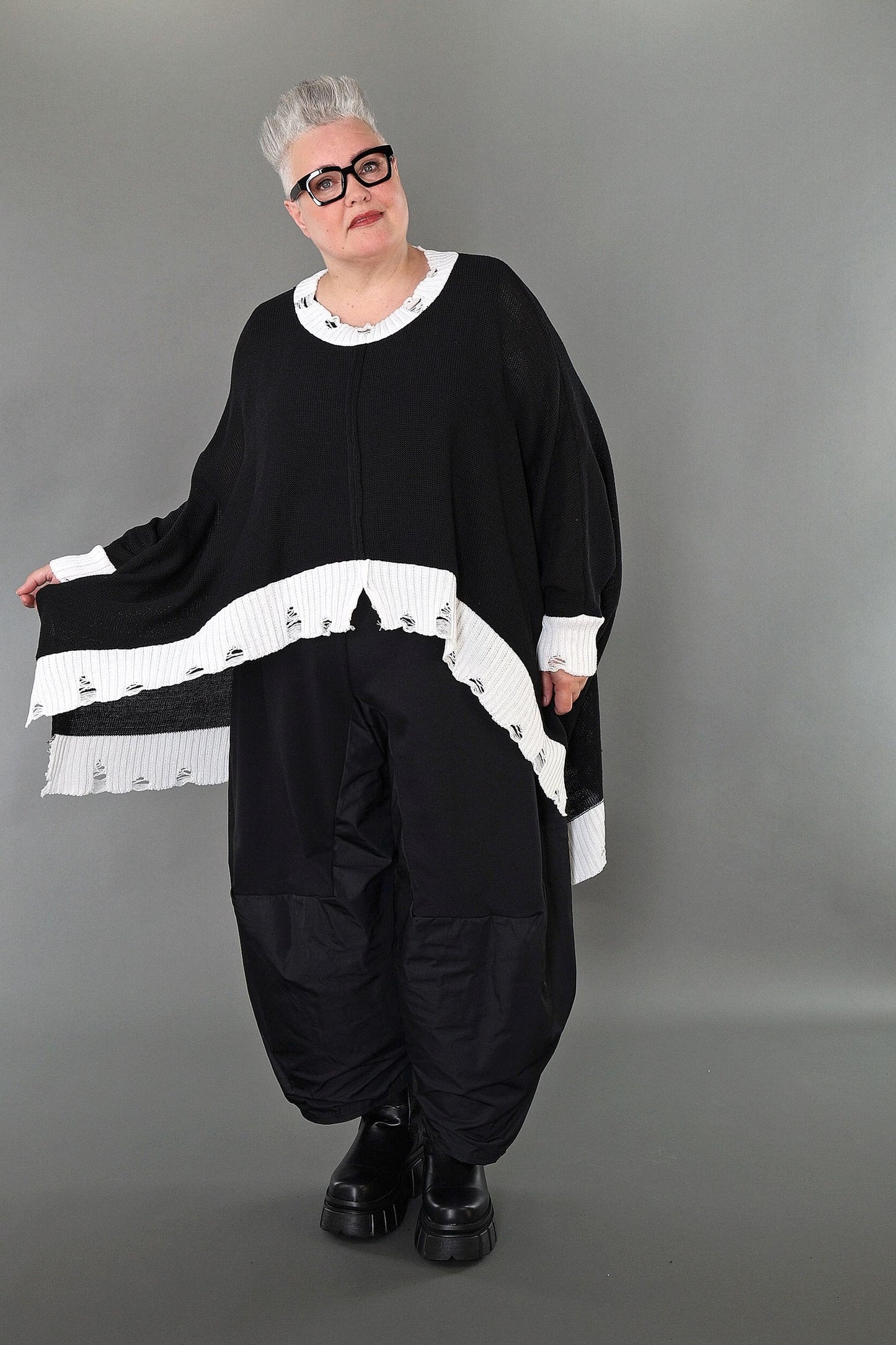 2518 "Nuvella" 110% Cotton Knitted Jumper