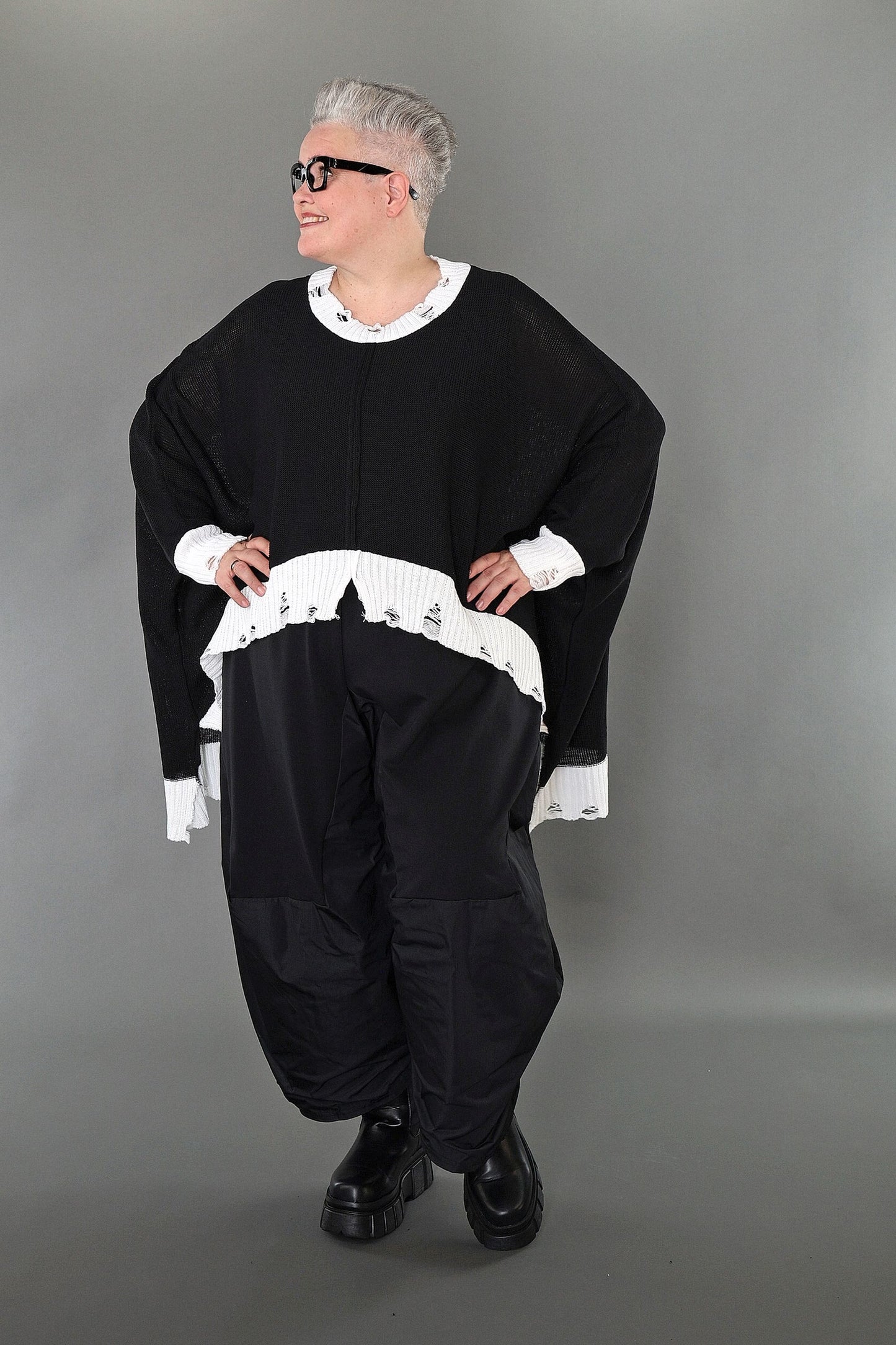 2518 "Nuvella" 110% Cotton Knitted Jumper