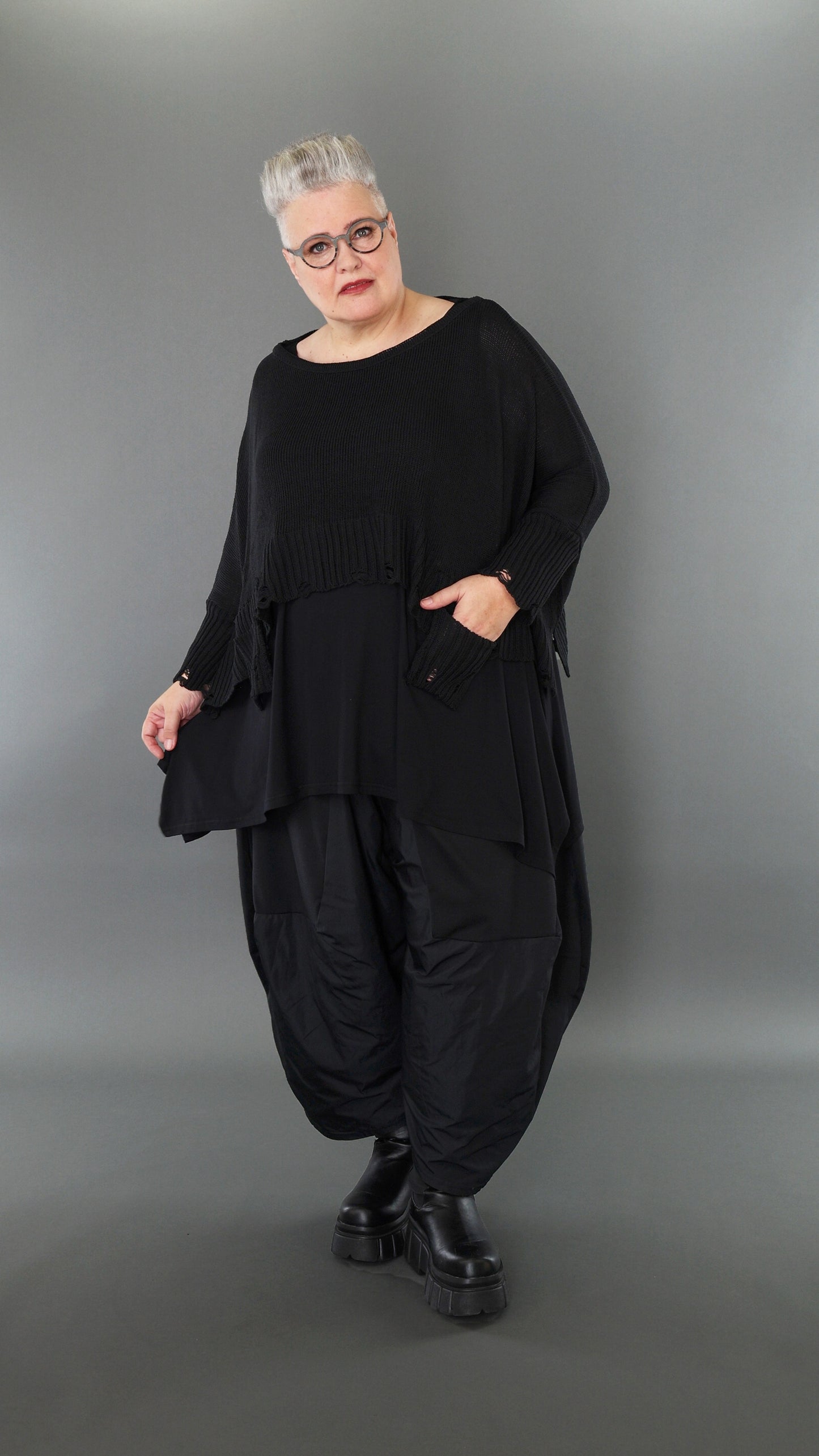 2520 "Bella" 100% Cotton - Distressed Overthrow