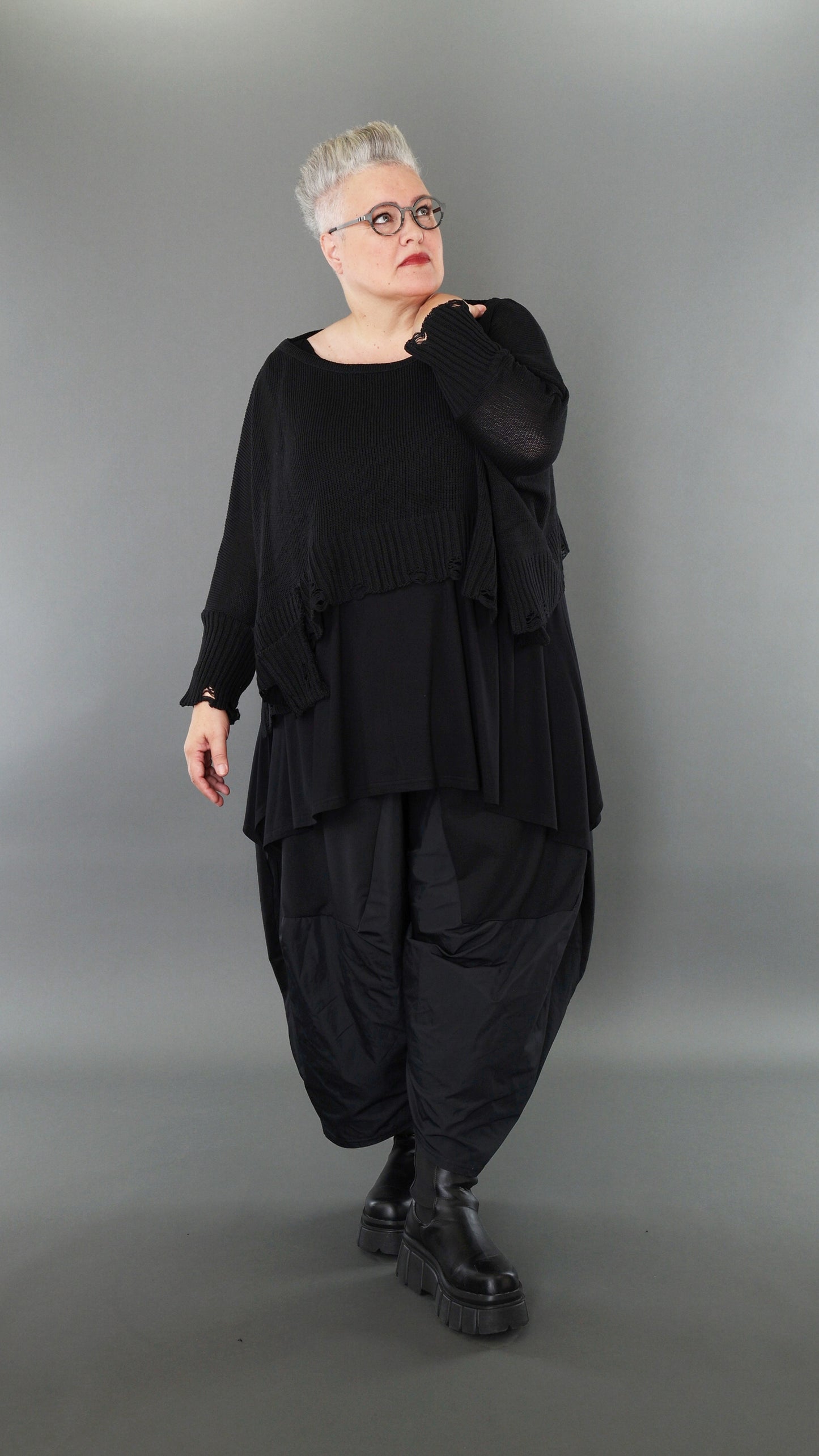 2520 "Bella" 100% Cotton - Distressed Overthrow