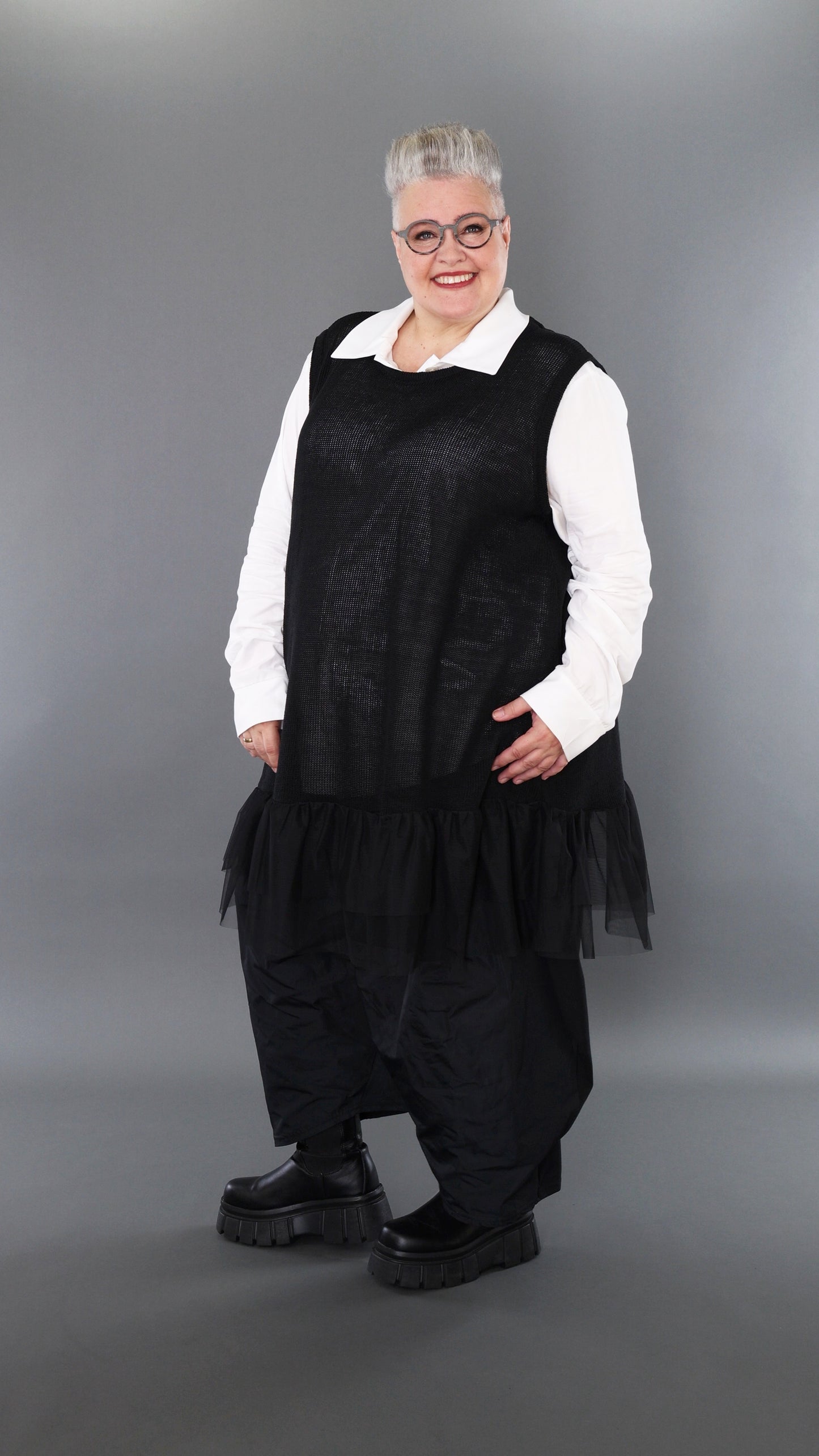 2523 "Bella" 100% Cotton - Sleeveless Tunic