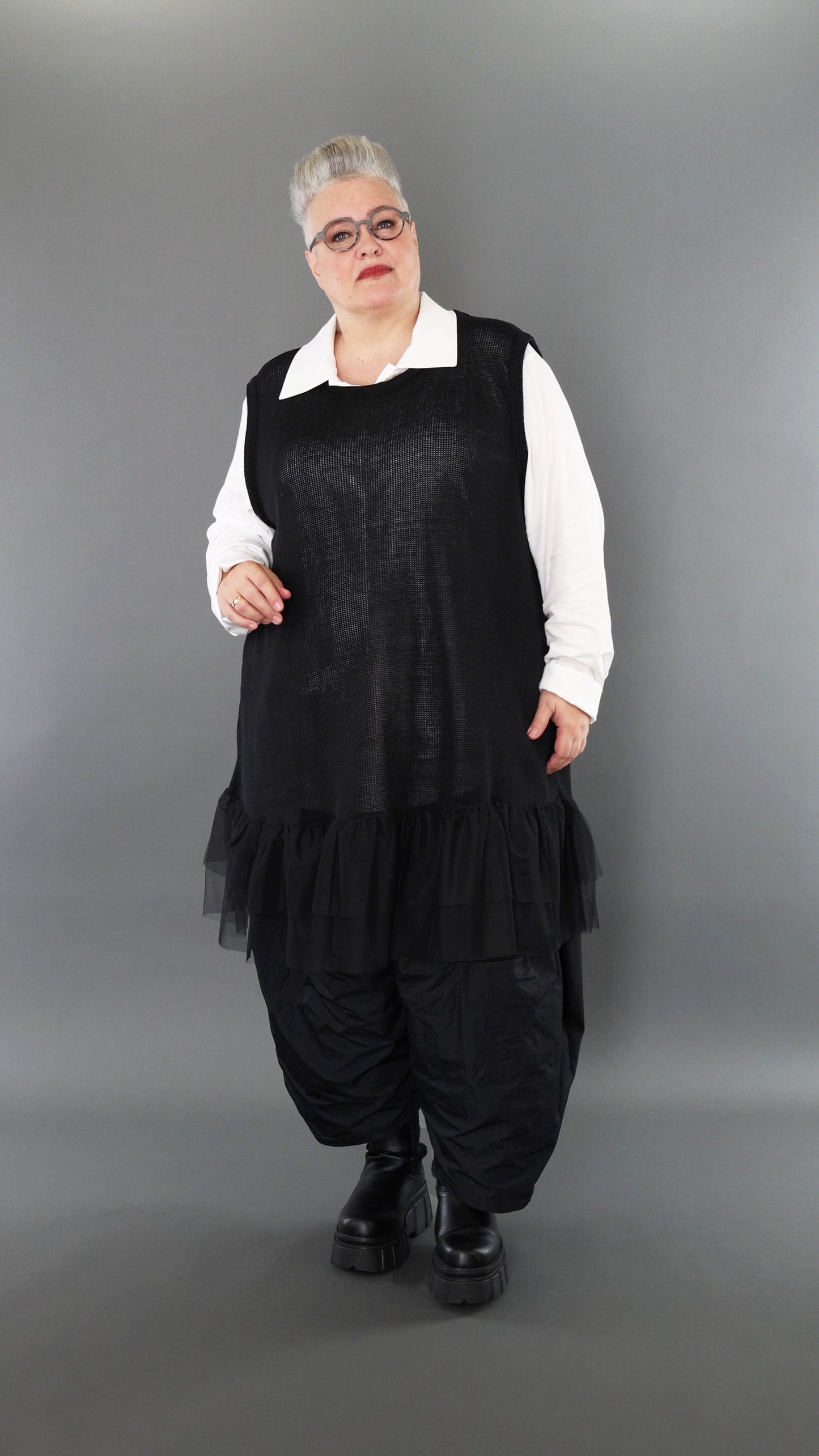 2523 "Bella" 100% Cotton - Sleeveless Tunic